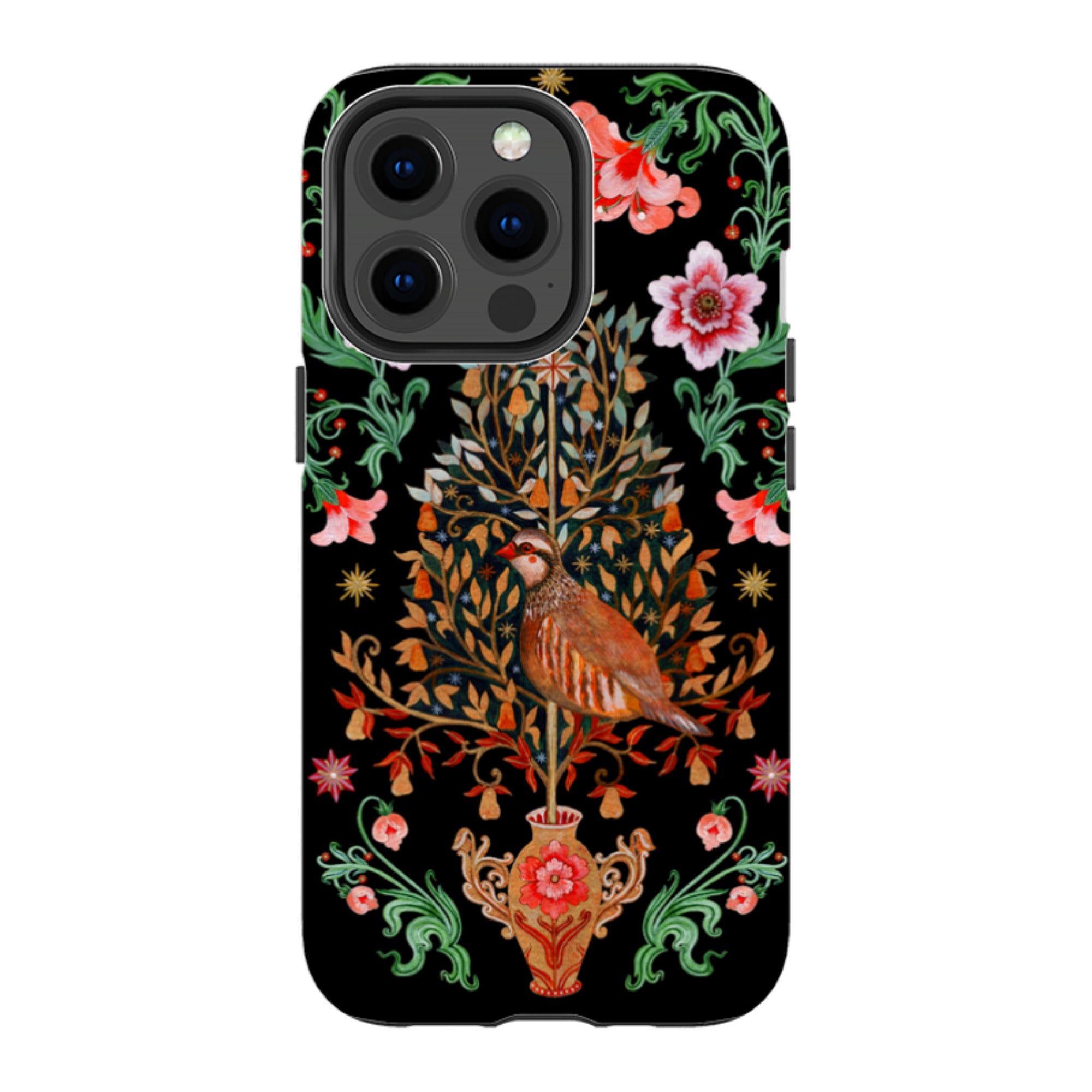 iPhone MagSafe Tough Case - Partridge Pear Tree By Maria Matos