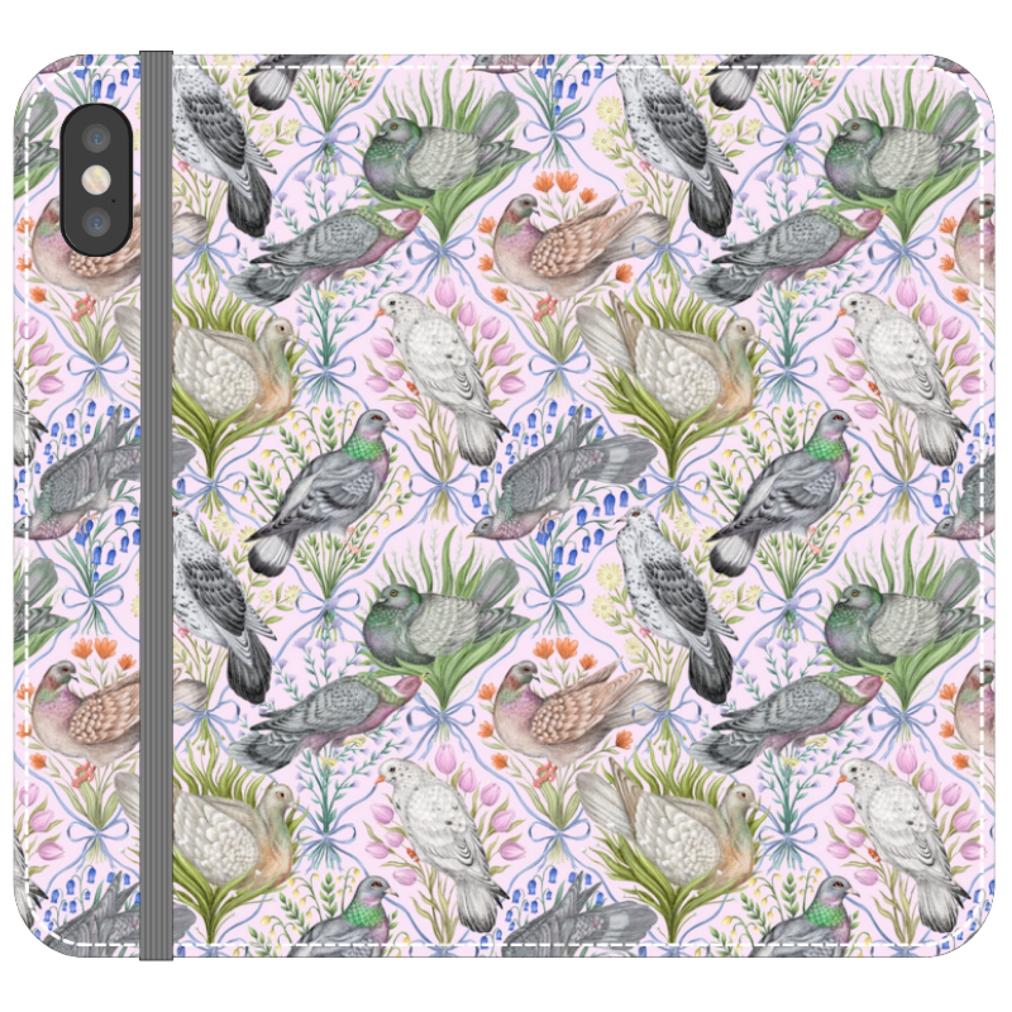 Pigeon Pals Wallet Case By Catherine Rowe