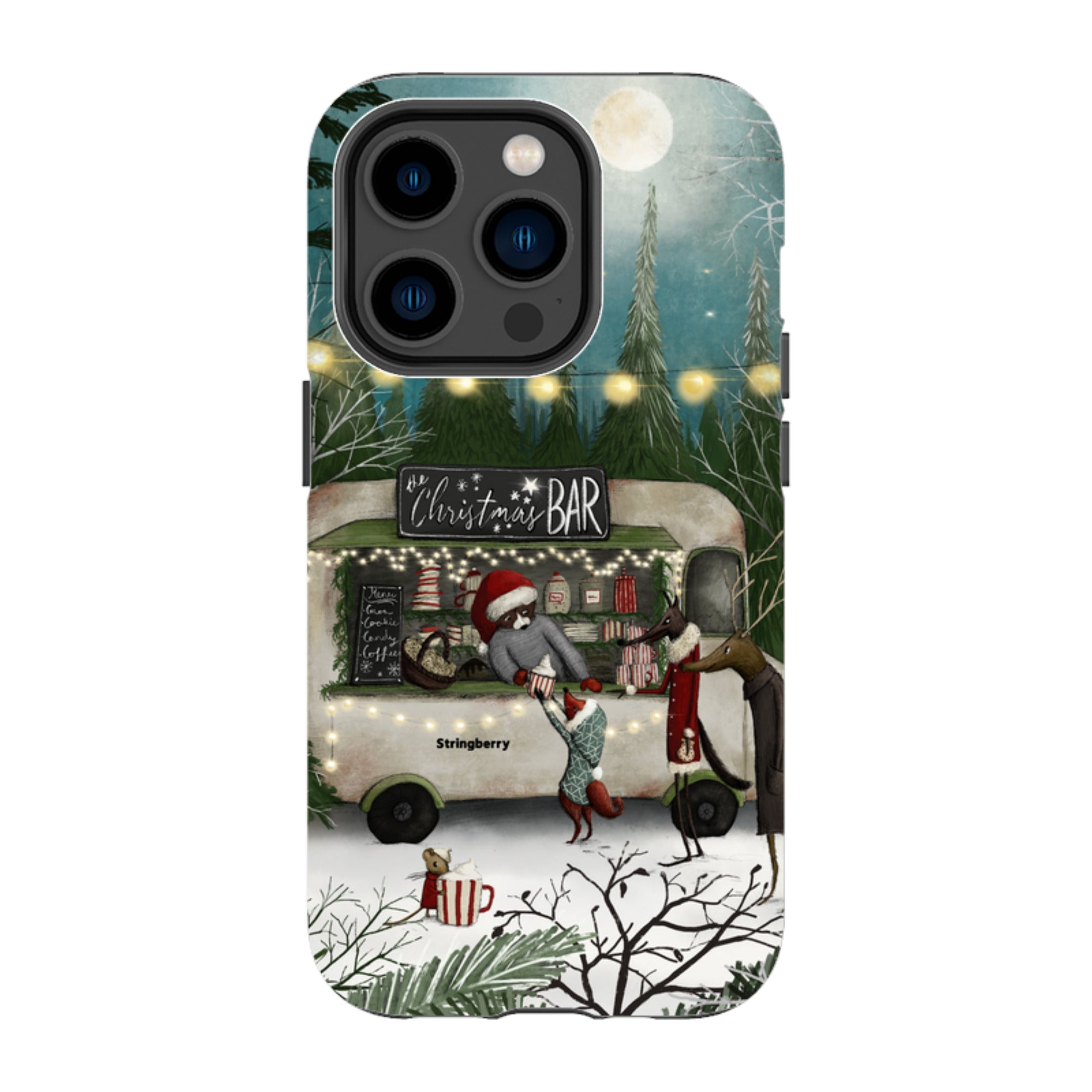 iPhone MagSafe Tough Case - Christmas Bar By Maja Lindberg