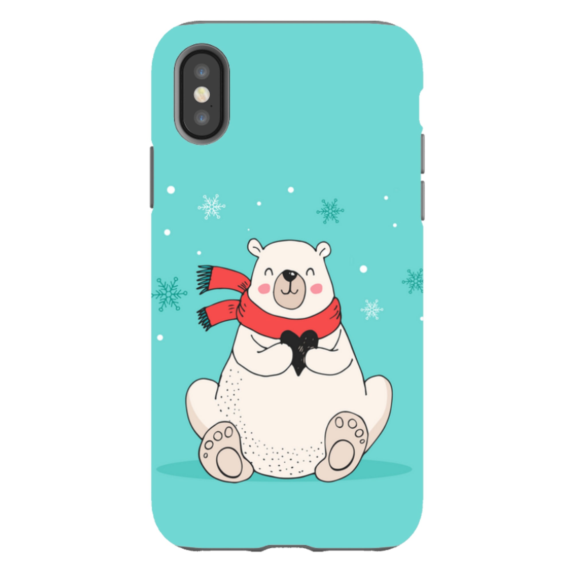 iPhone Tough Case - Xmas Bear
