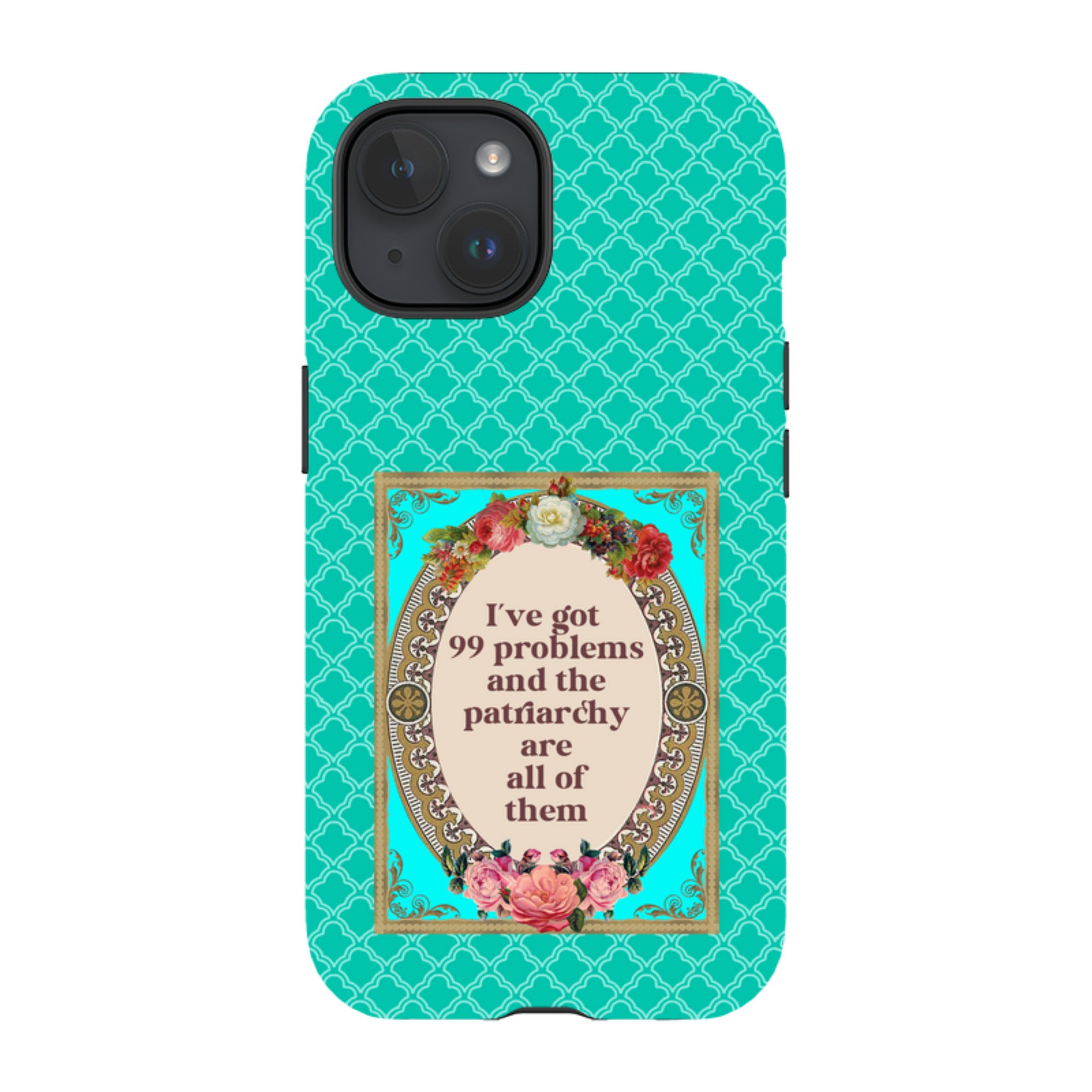 iPhone Tough Case - 99 Problems By Clare Jordan