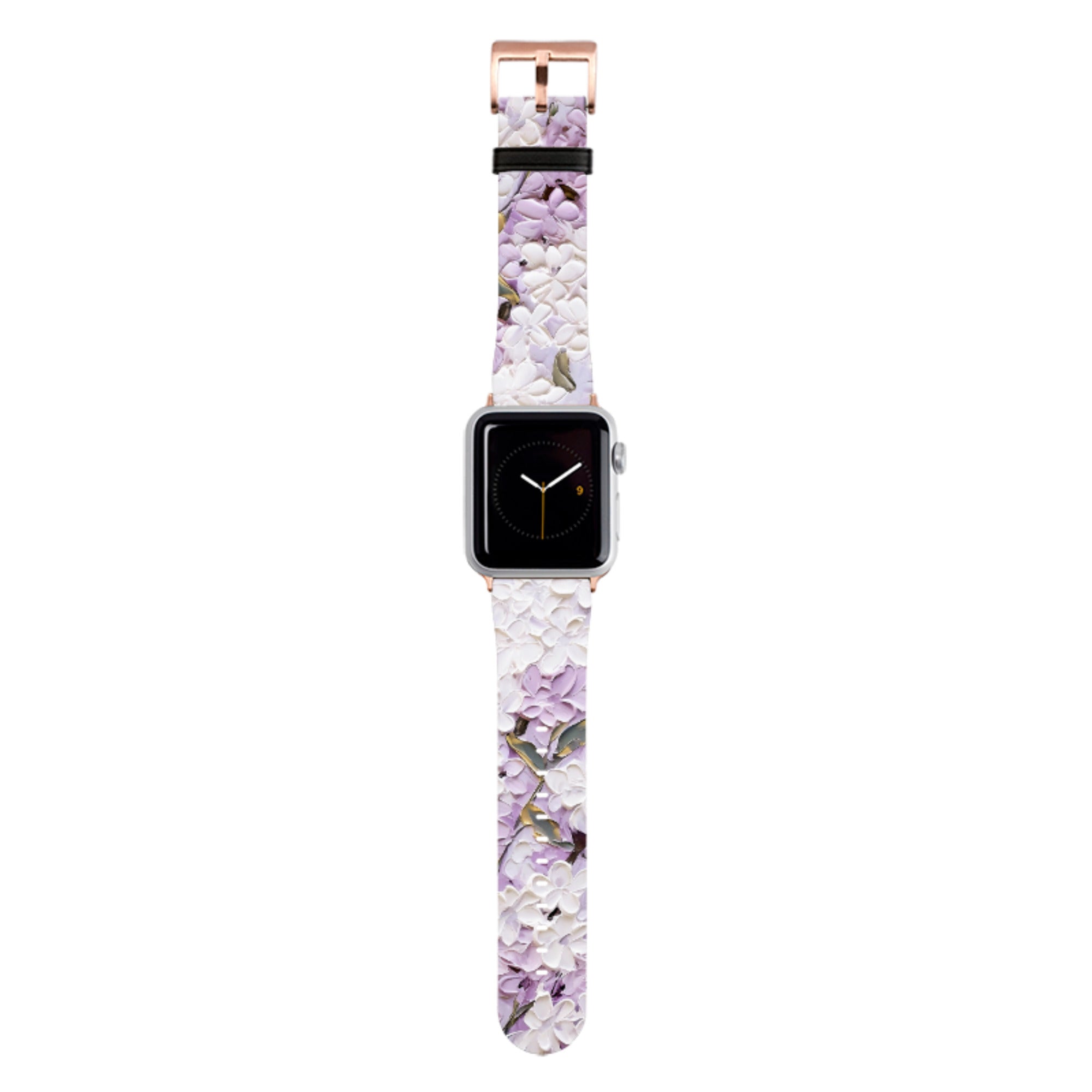 Purple Floral II Apple Watch Strap