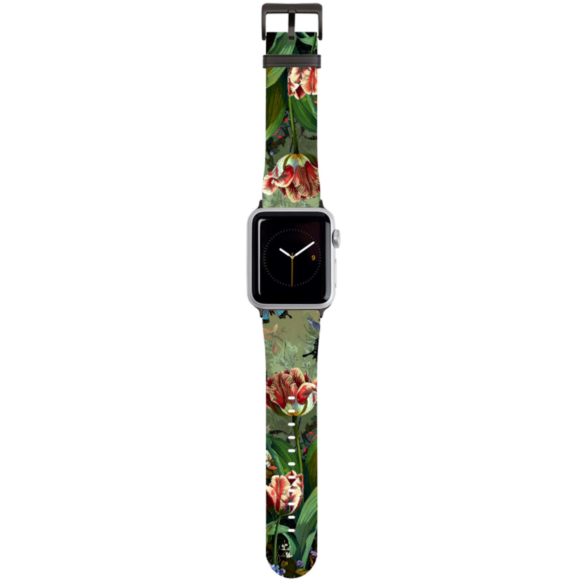Green Vyne Butterflies Apple Watch Strap
