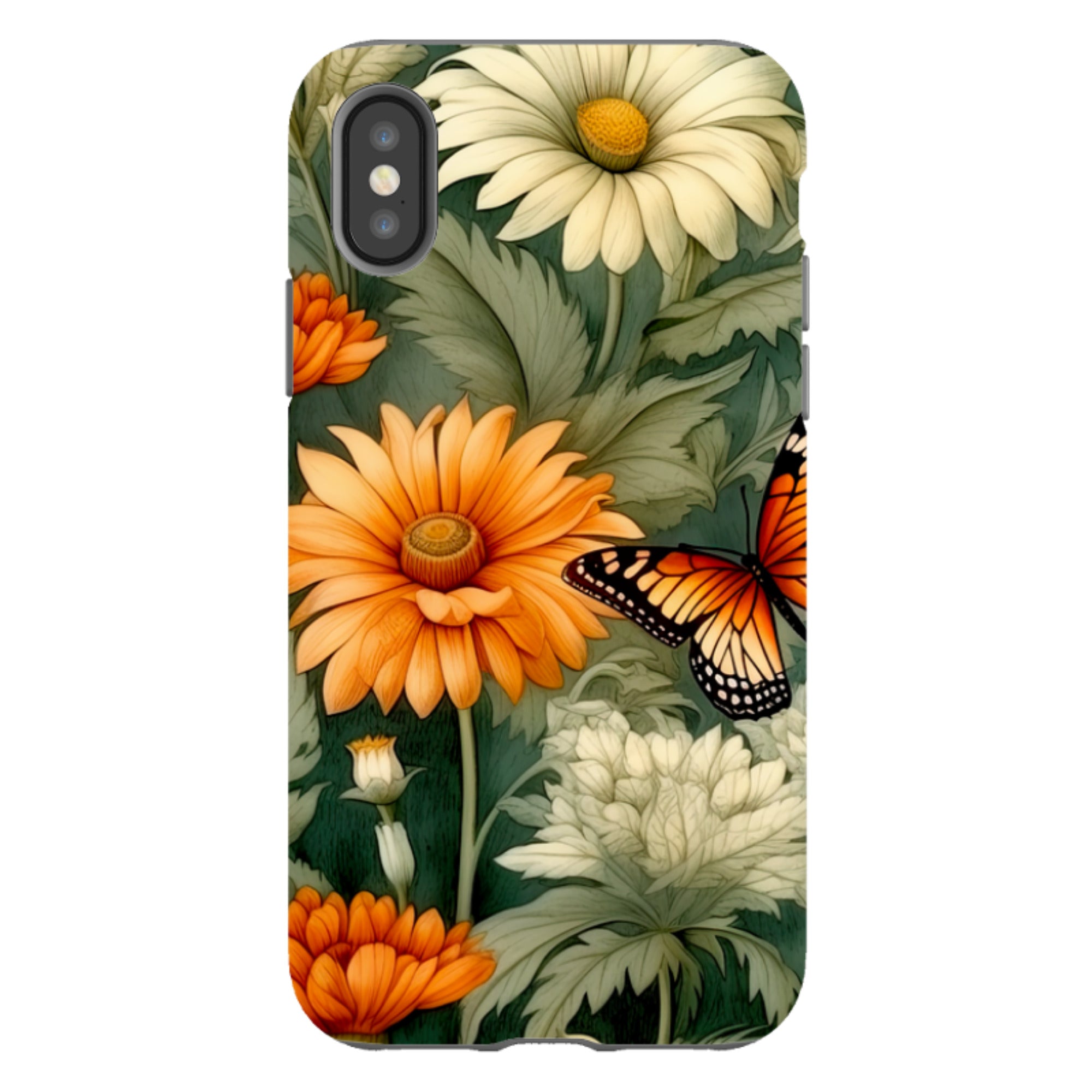 iPhone Case - Butterfly Daisies IV