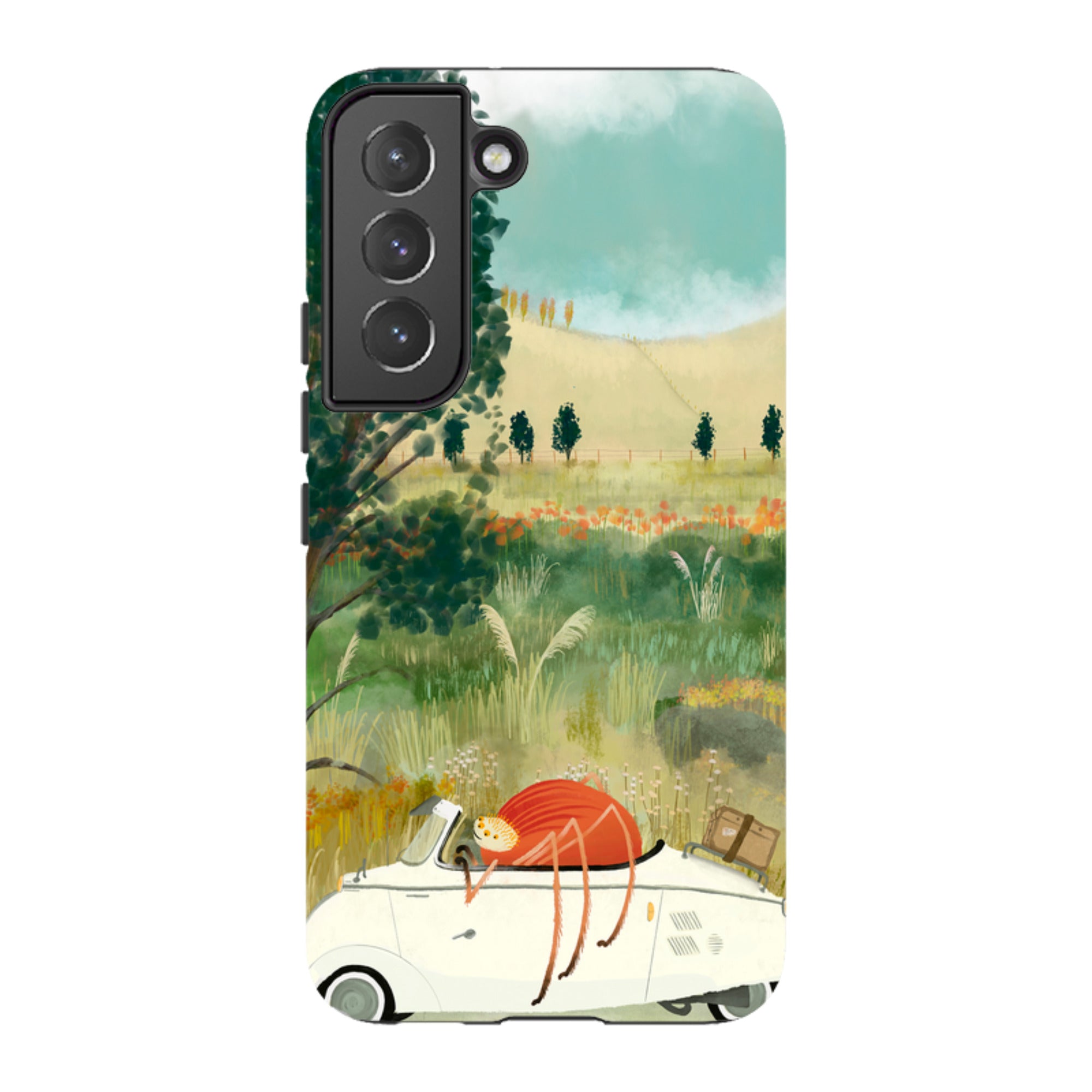 Samsung Tough Case - Happy Travels By Katherine Quinn