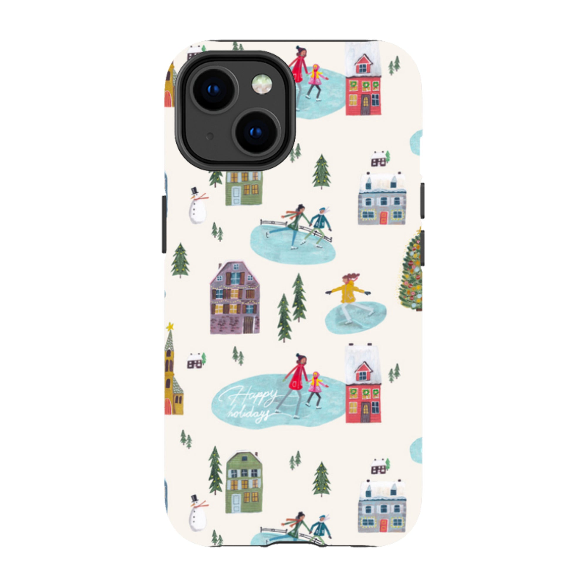 iPhone Tough Case - Happy Holidays By Caroline Bonne Muller