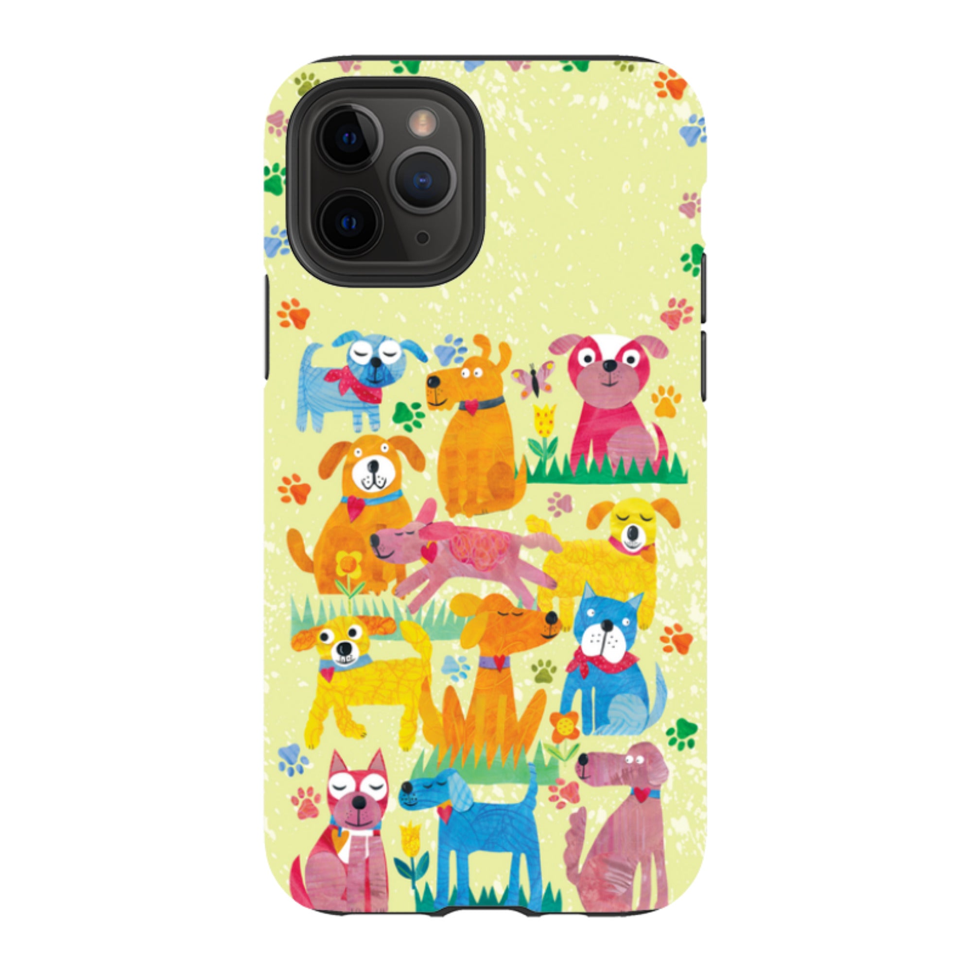 iPhone Tough Case - Dogs in the park By Tracey English