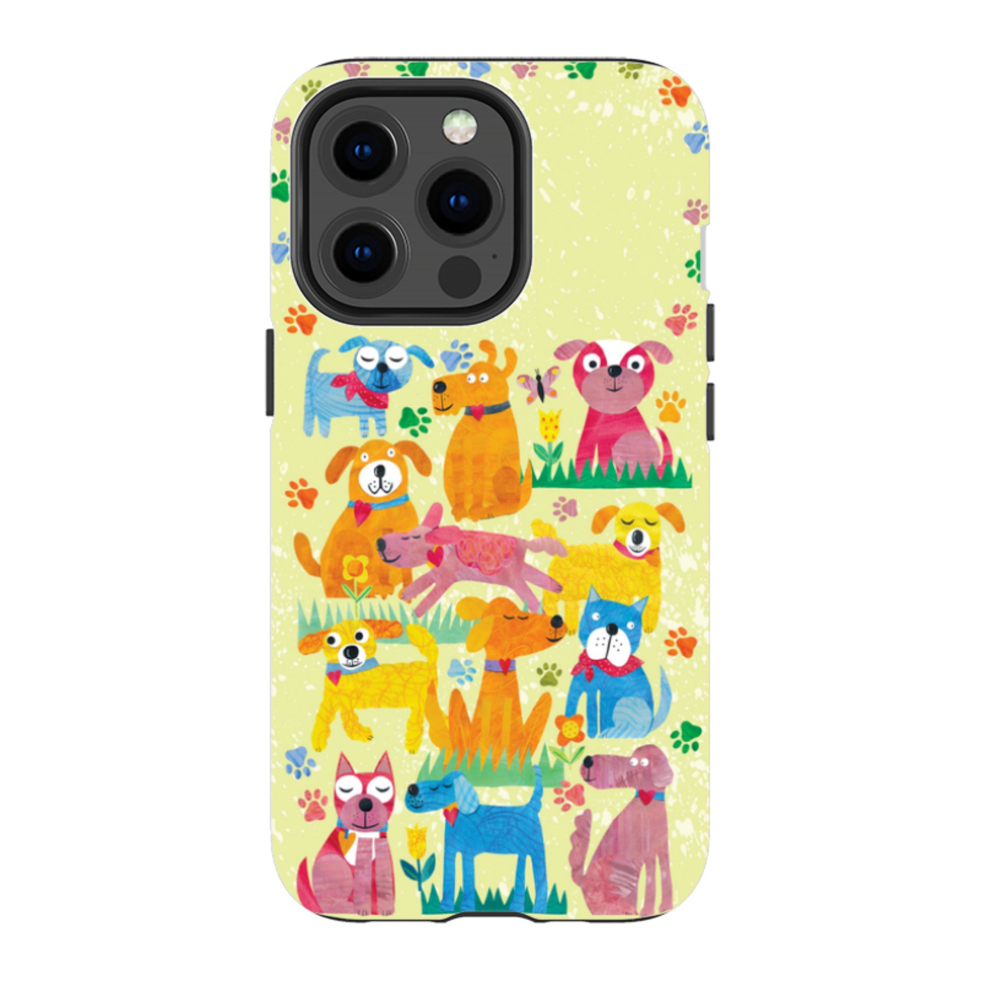 iPhone MagSafe Tough Case - Dogs in the park By Tracey English