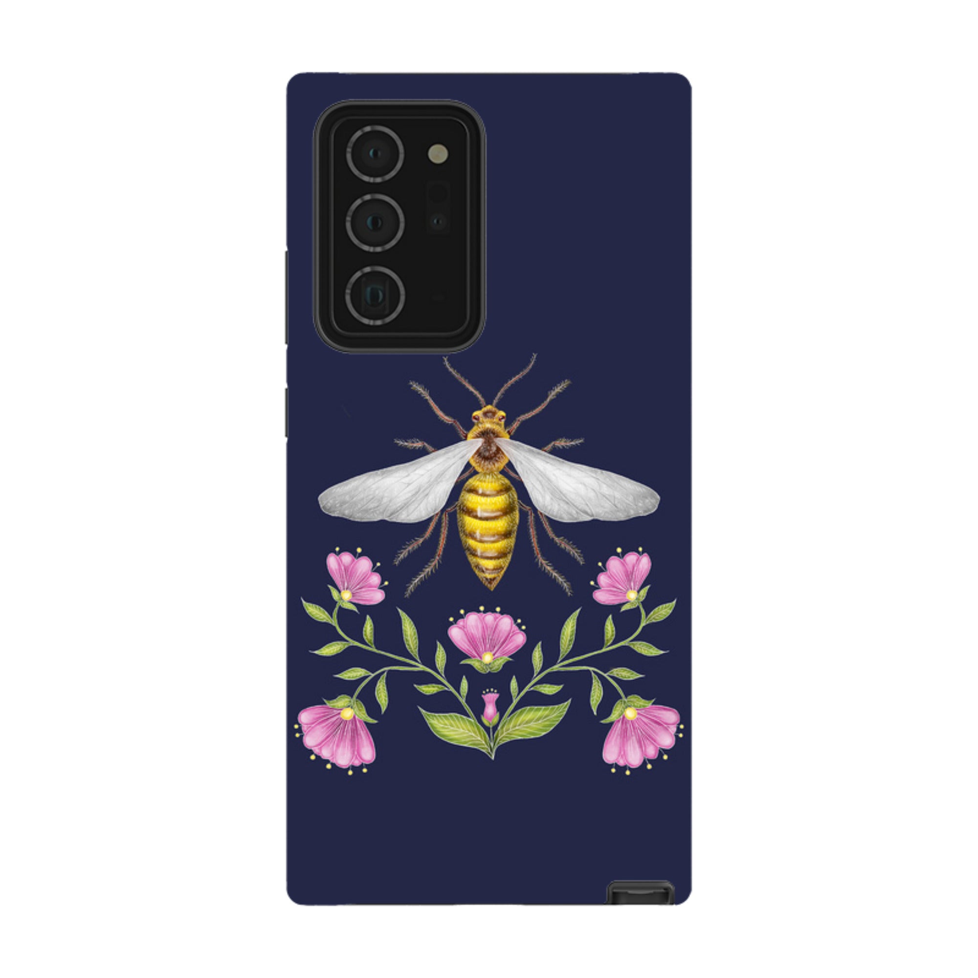 Samsung Tough Case - Wings Of Freedom Navy By Catherine Rowe