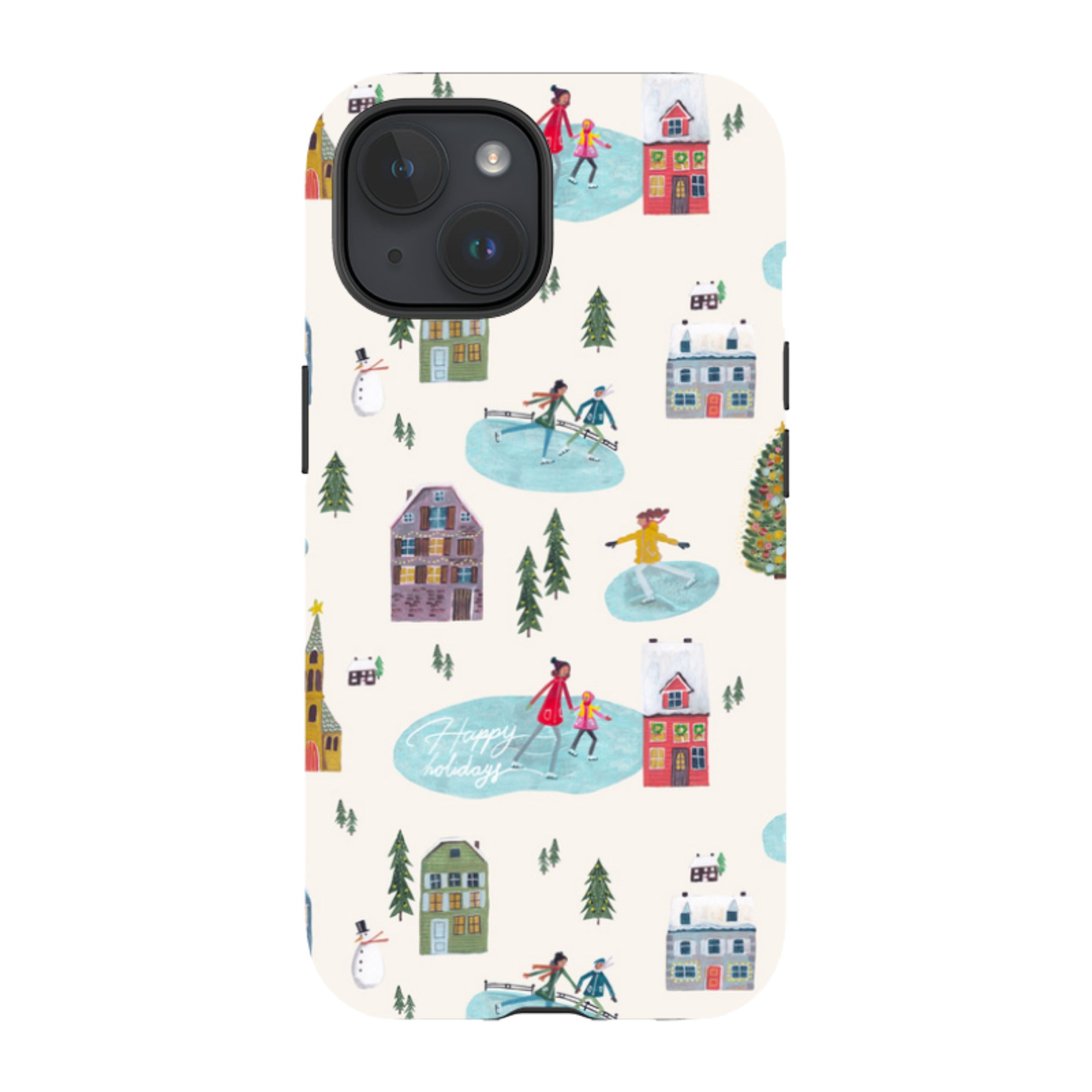iPhone Tough Case - Happy Holidays By Caroline Bonne Muller