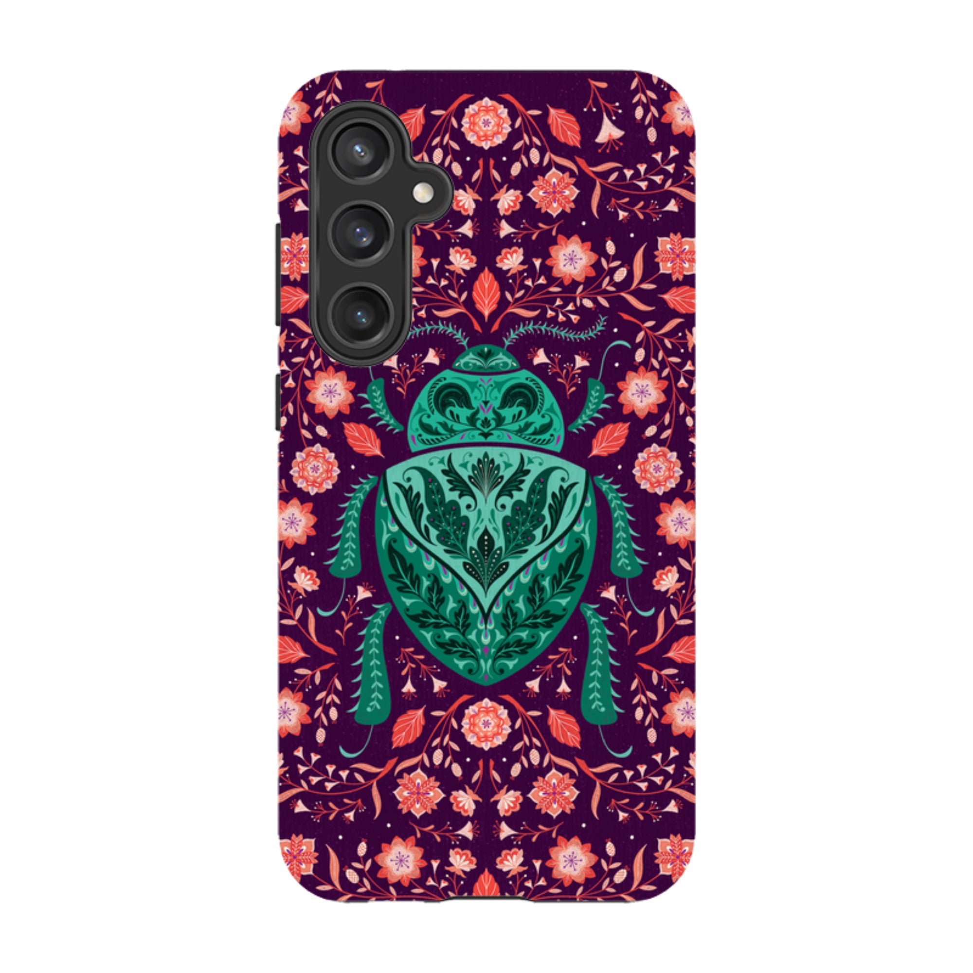 Samsung Tough Case - Beetle By Jenny Zemanek