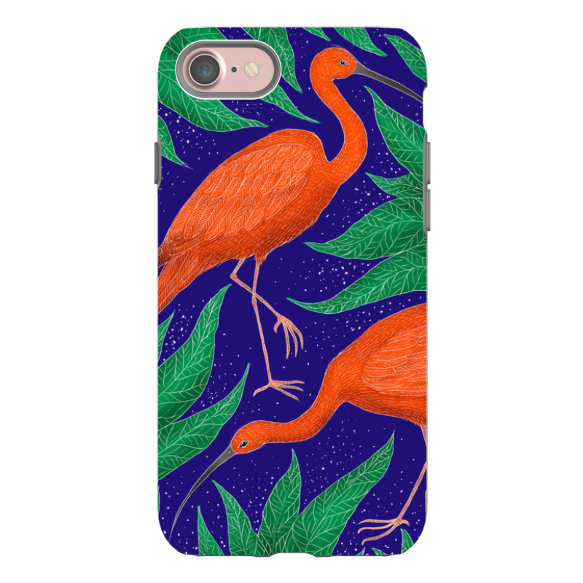 iPhone Tough Case - Scarlet Ibis By Catherine Rowe