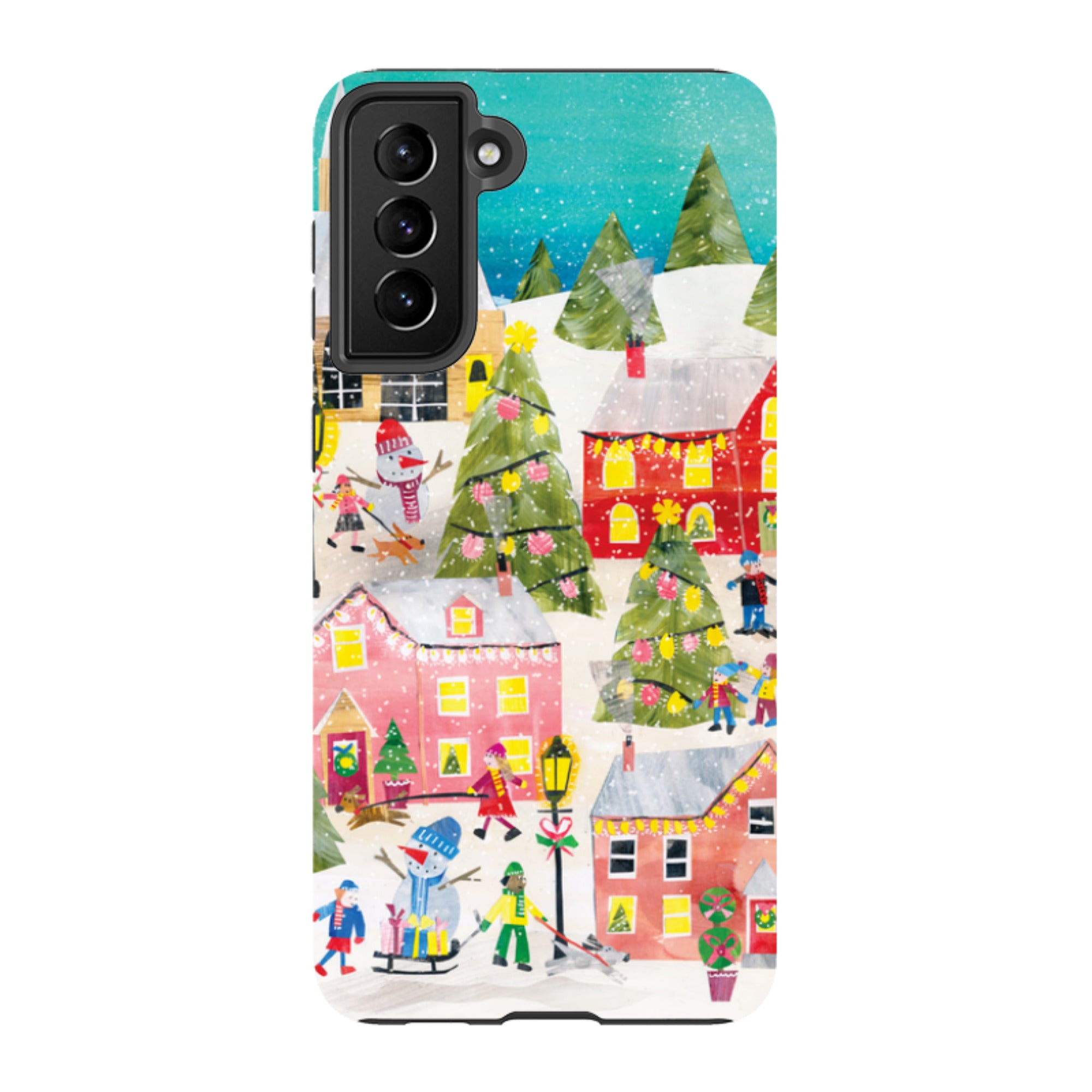 Samsung Tough Case - Winter Village By Tracey English