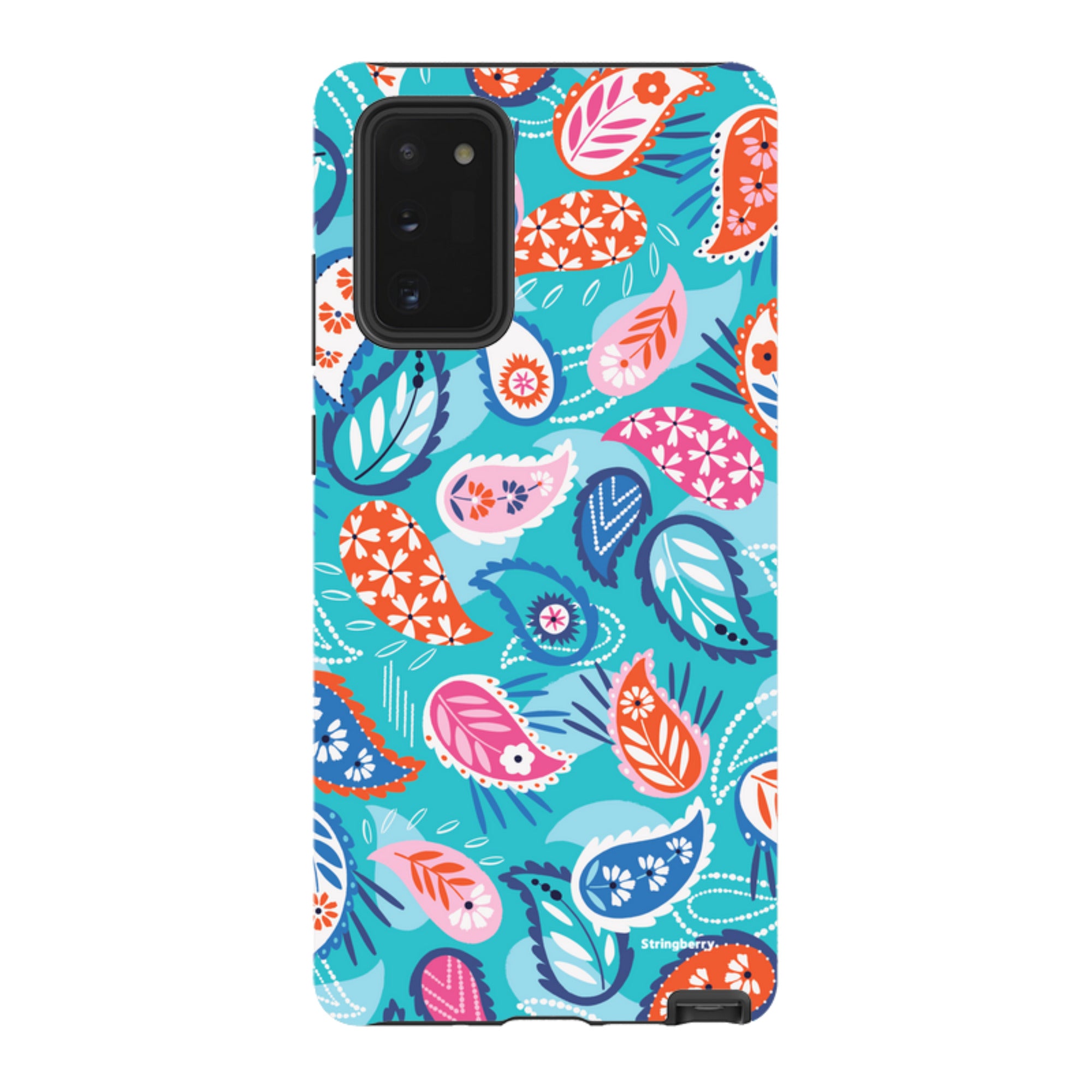 Samsung Tough Case - Paisley Blue By Ali Brookes