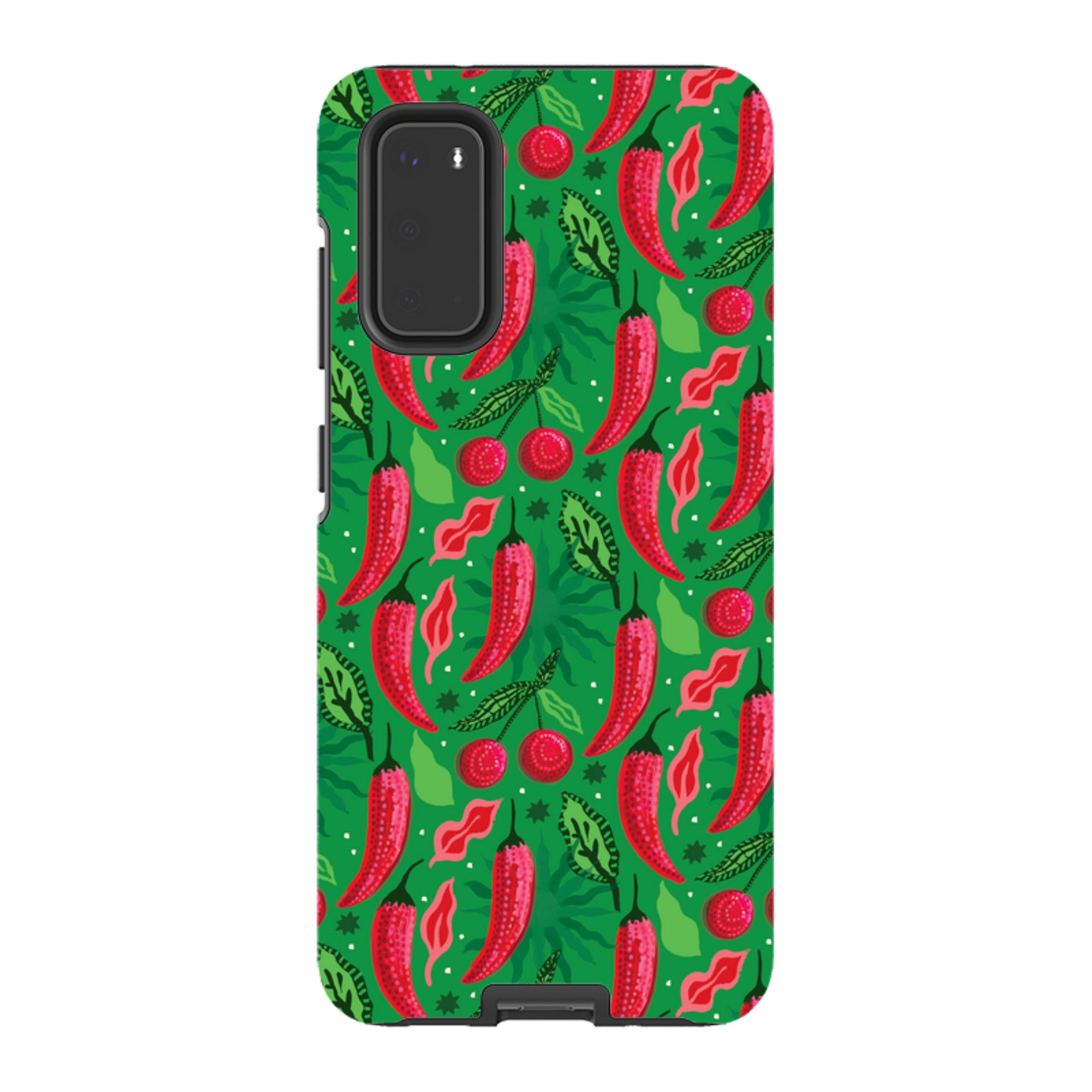 Samsung Tough  Case - Chilli Cherry By Emma Frances Grant