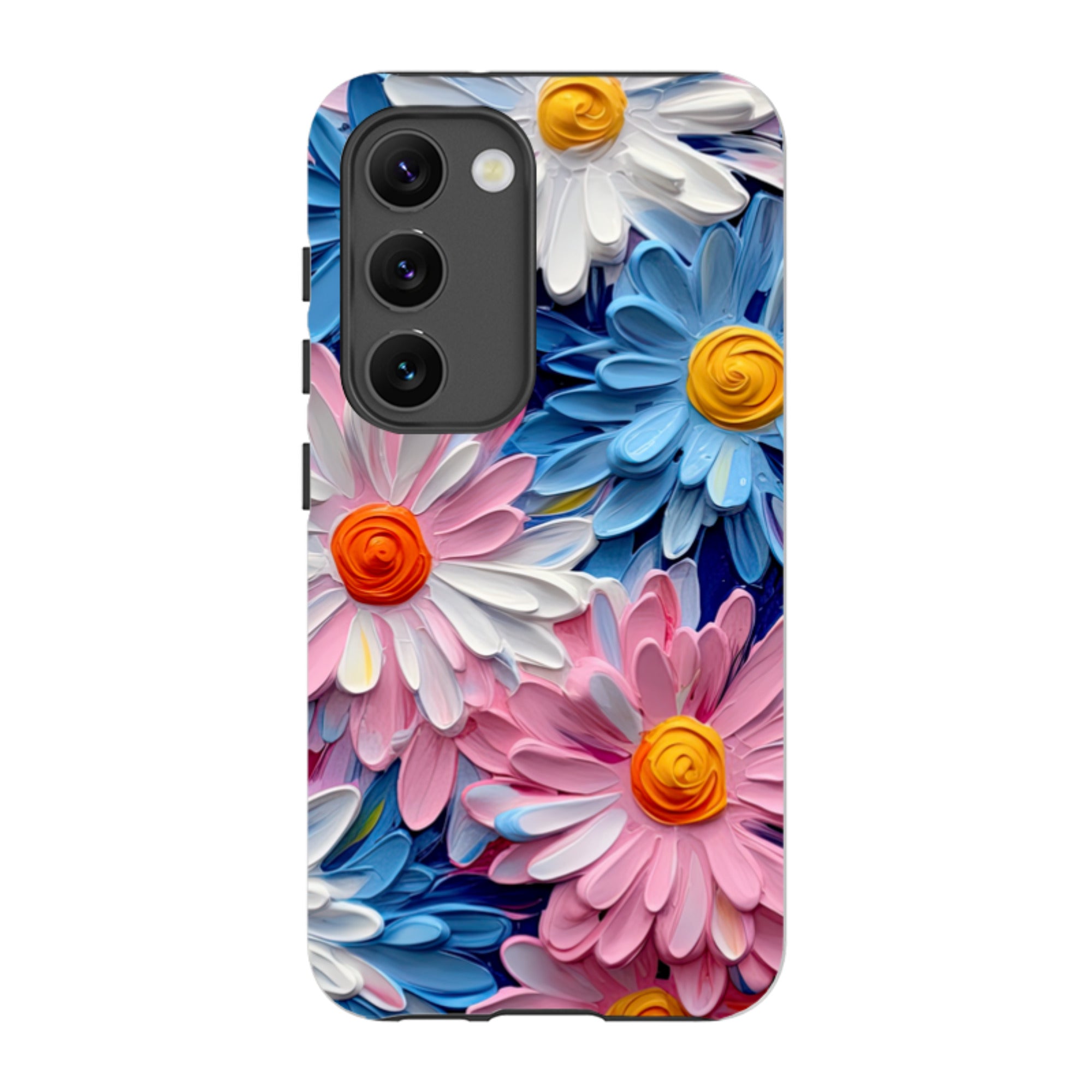 Samsung Tough Case - Pink Daisies