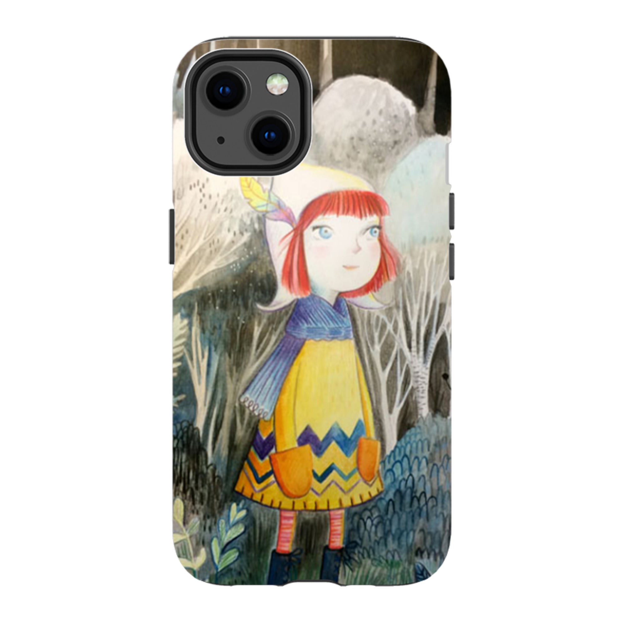 iPhone MagSafe Tough Case -  Honeykeys Girl By Mia Underwood