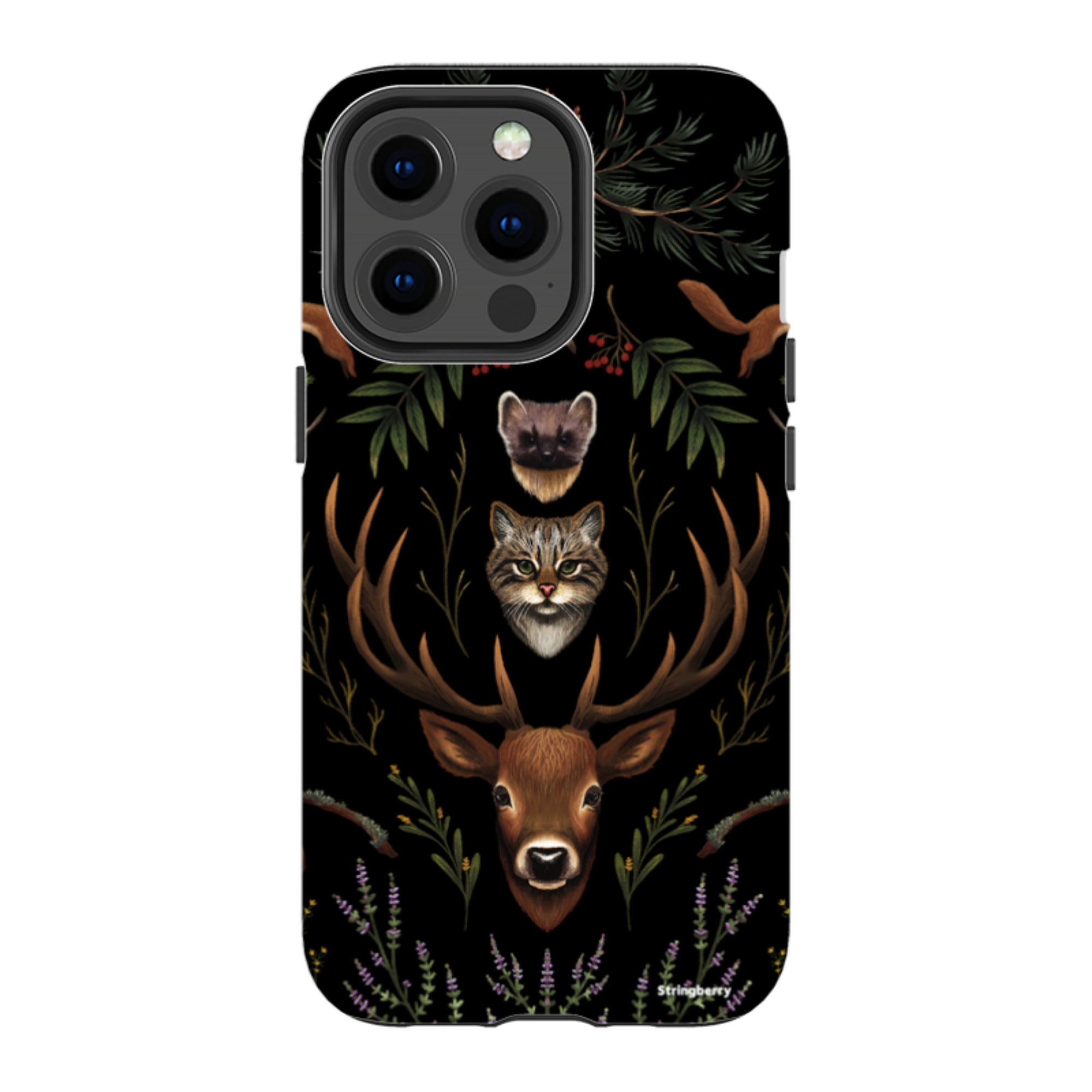 iPhone Tough Case - Highland Wildlife By Anna Stead