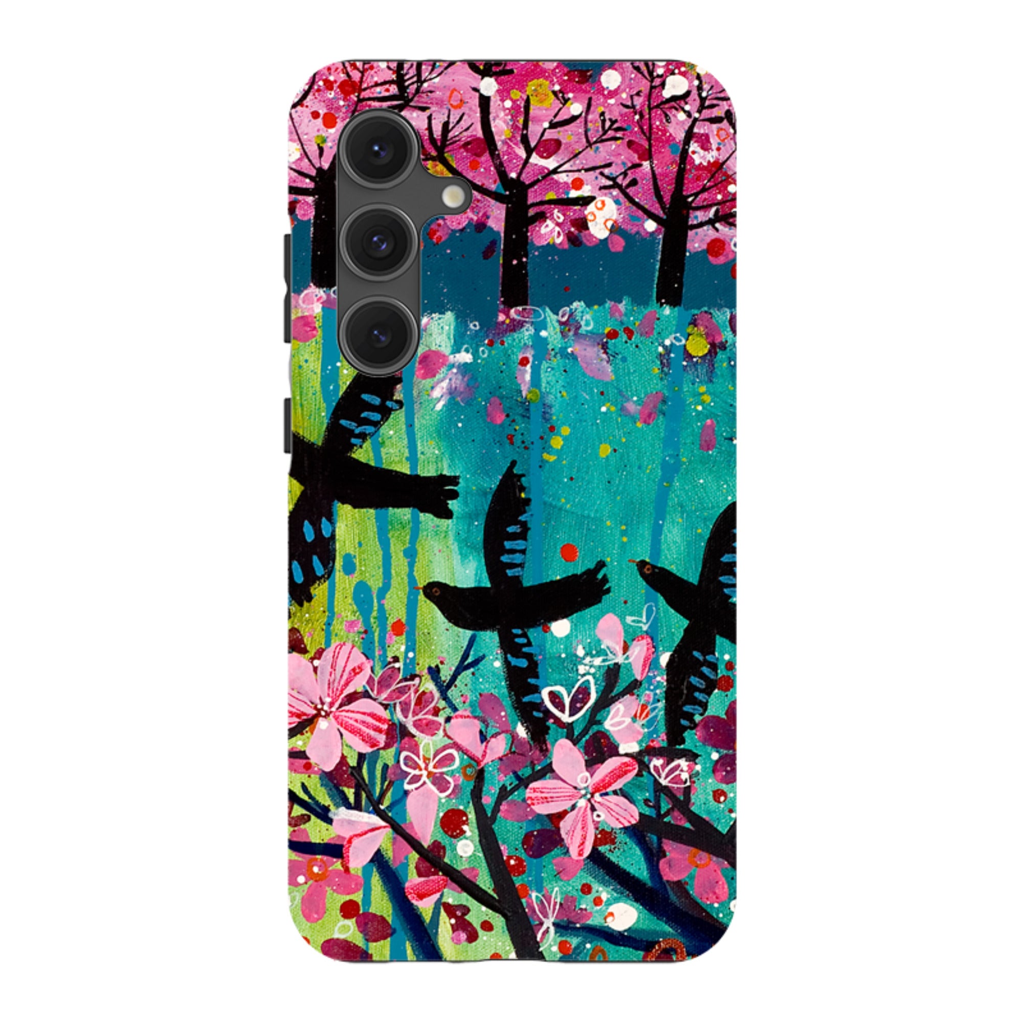 Samsung Tough Case - Blackbirds By Claire West