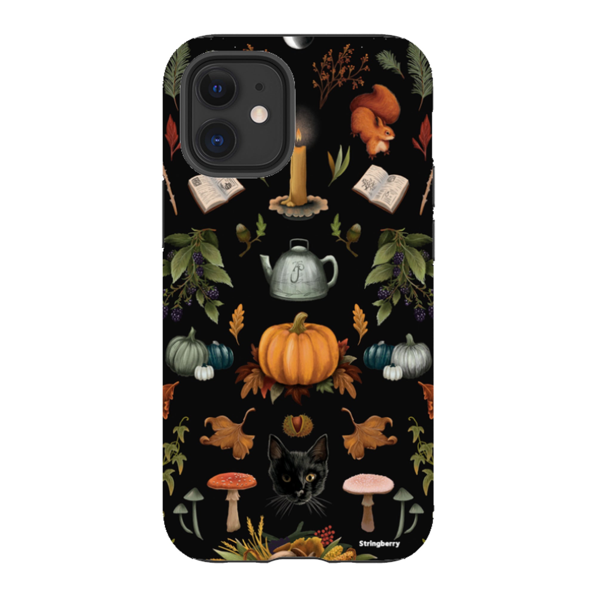 iPhone Tough Case - Autumn Pattern II By Anna Stead