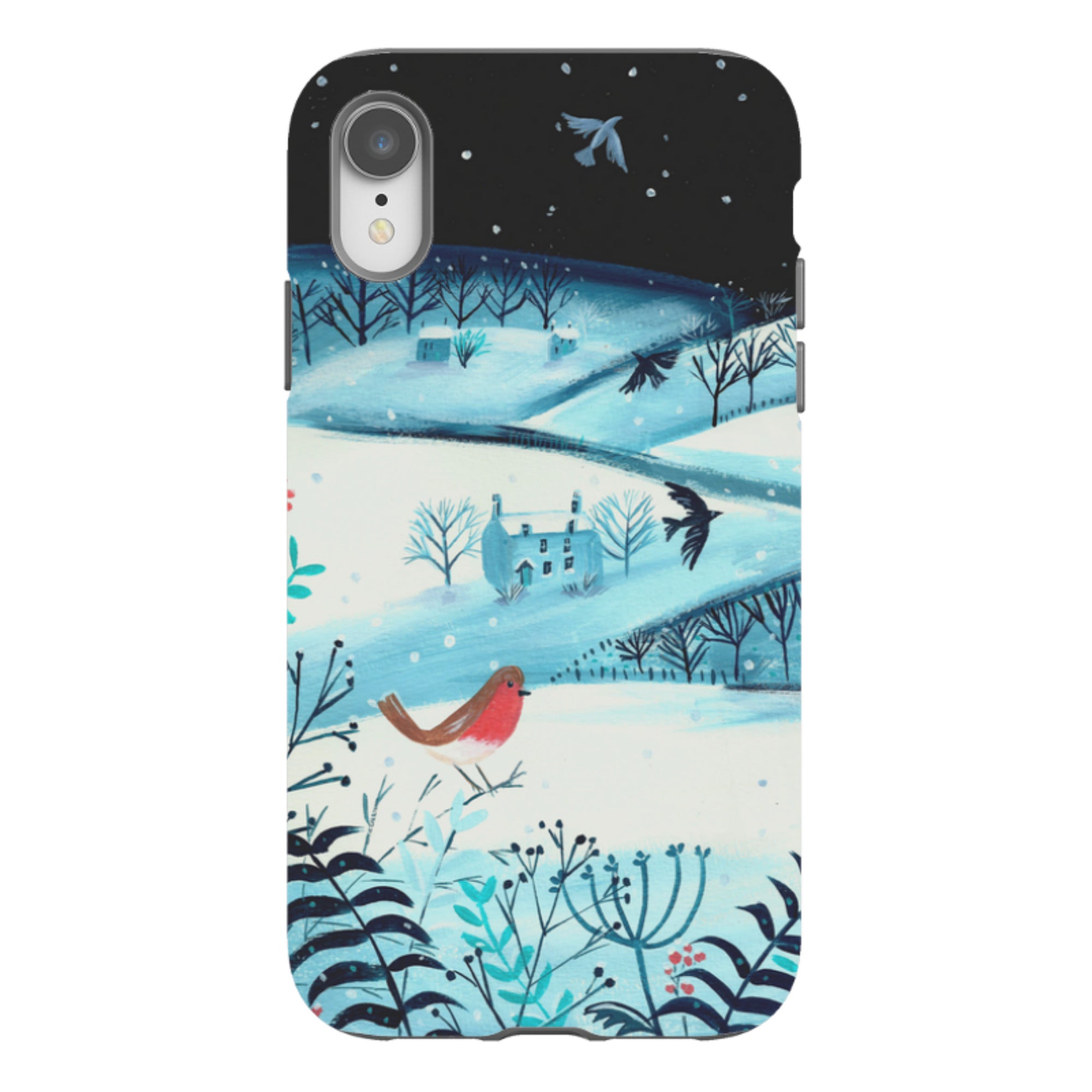 iPhone Tough Case - Winterscape-1 By Mary Stubberfield