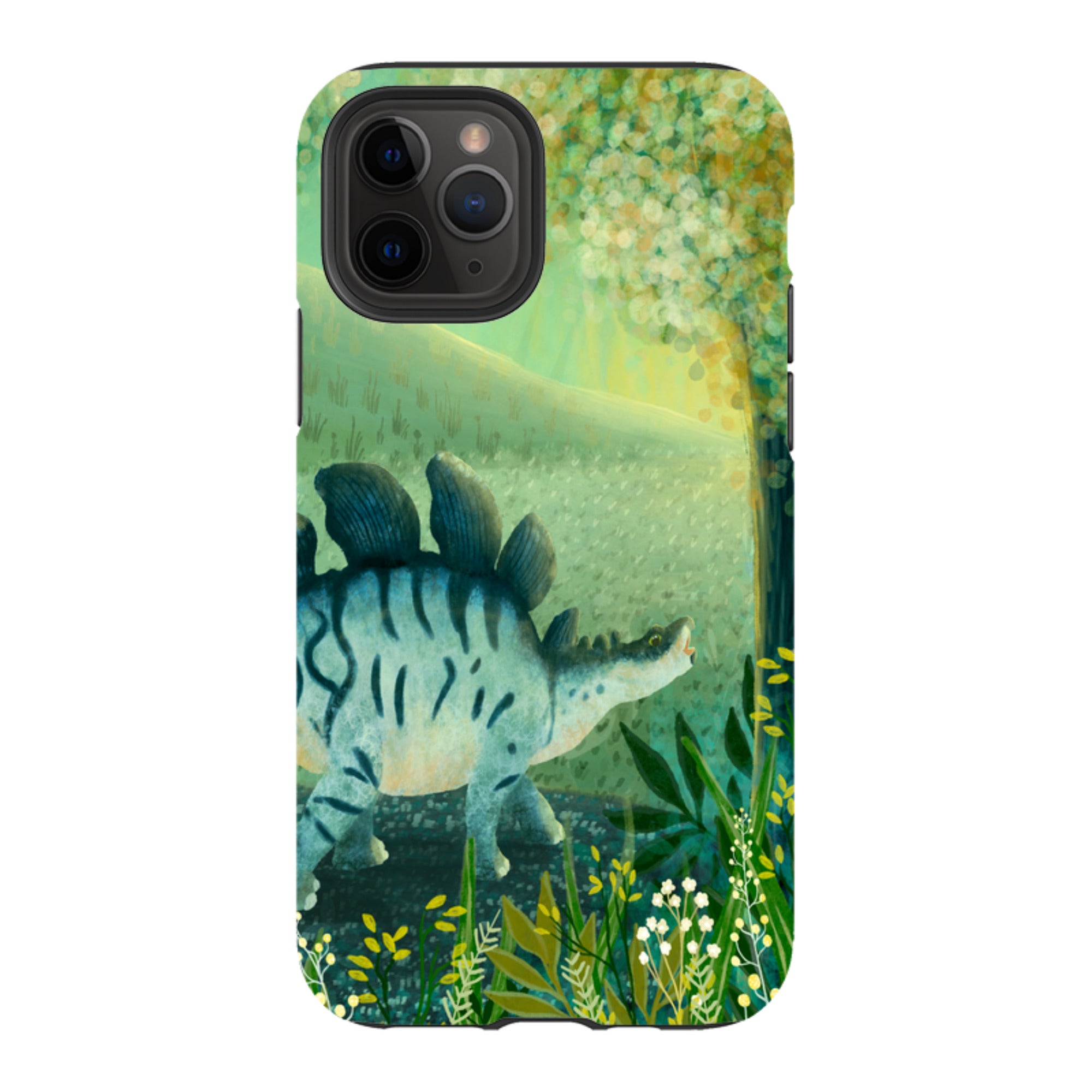 iPhone Tough Case - Dino Park By Katherine Quinn