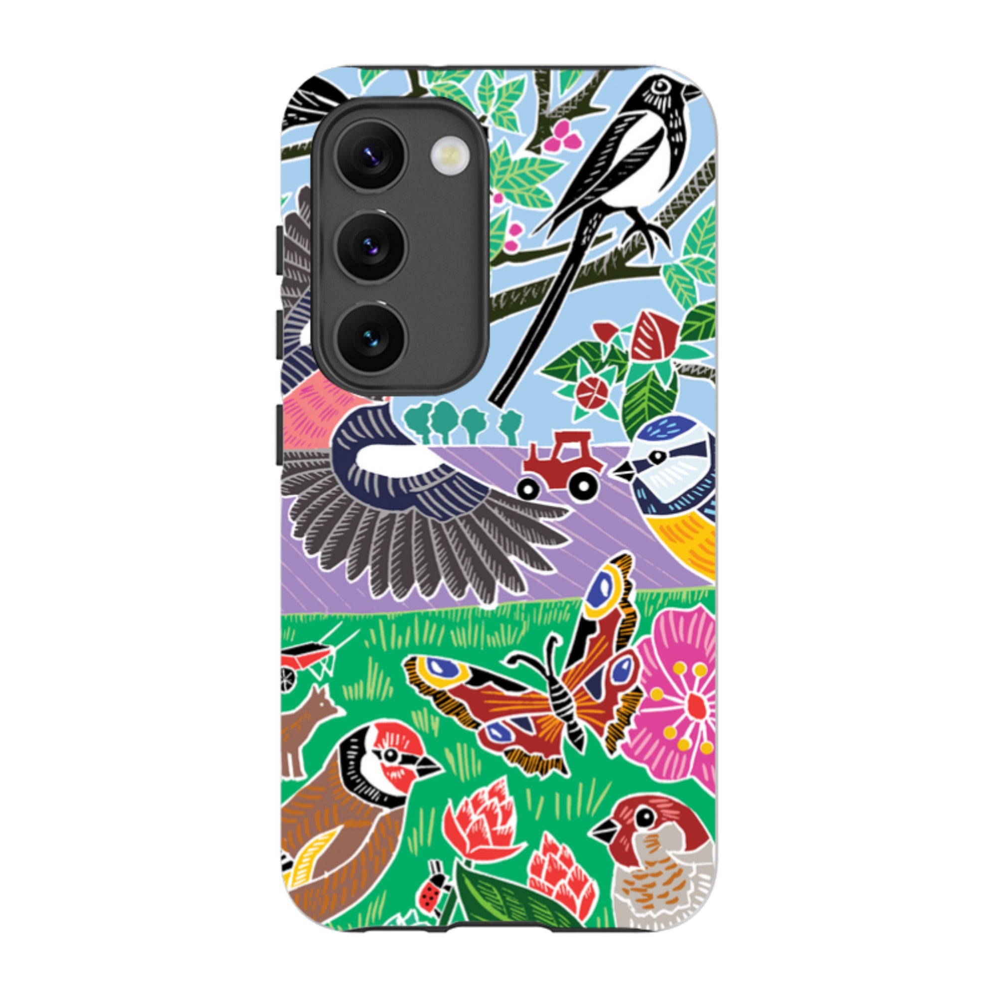 Samsung Tough Case - Garden Bird Jigsaw B By Kate Heiss