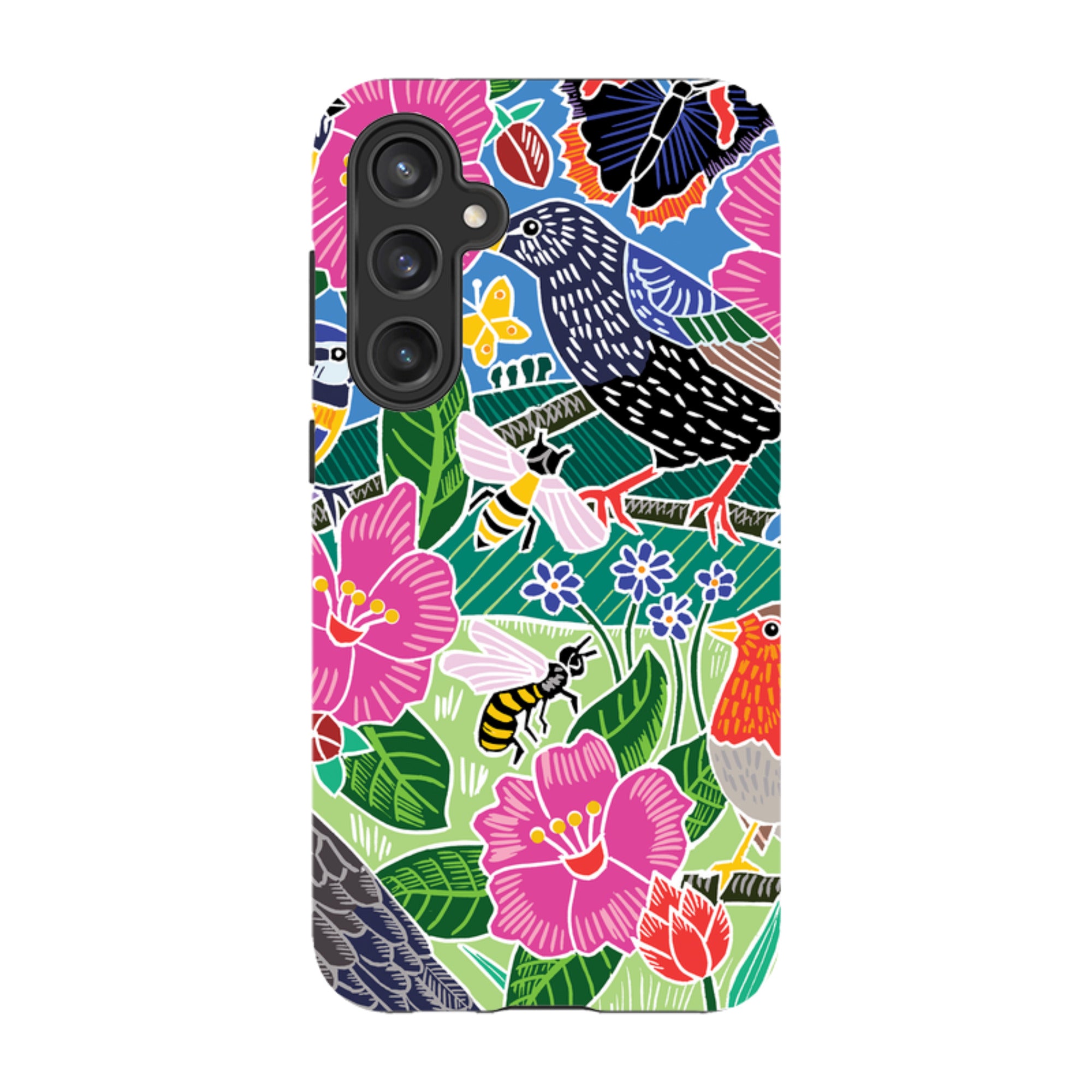Samsung Tough Case - Garden Bird Jigsaw A By Kate Heiss
