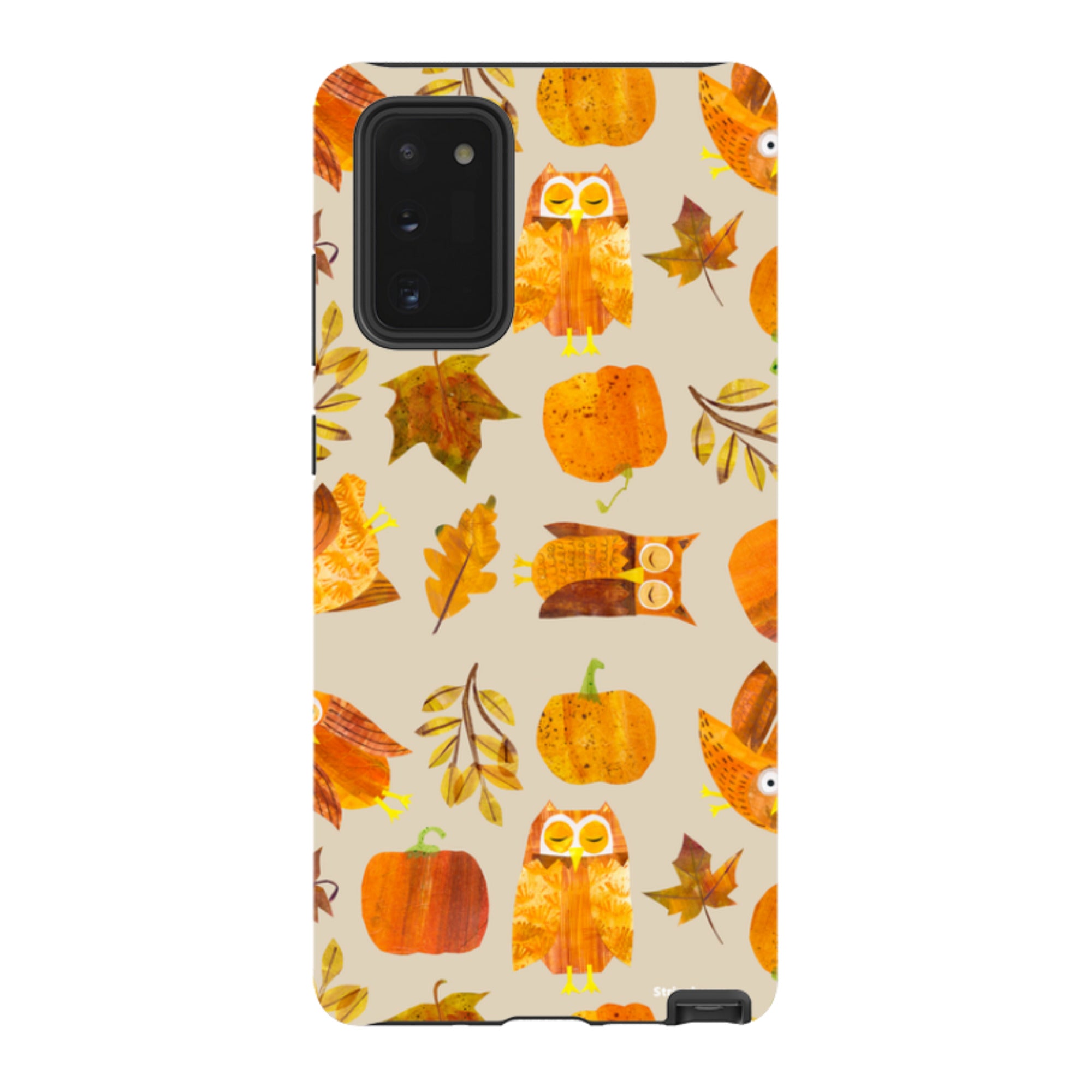 Samsung Tough Case - Pumpkins and Owls By Tracey English