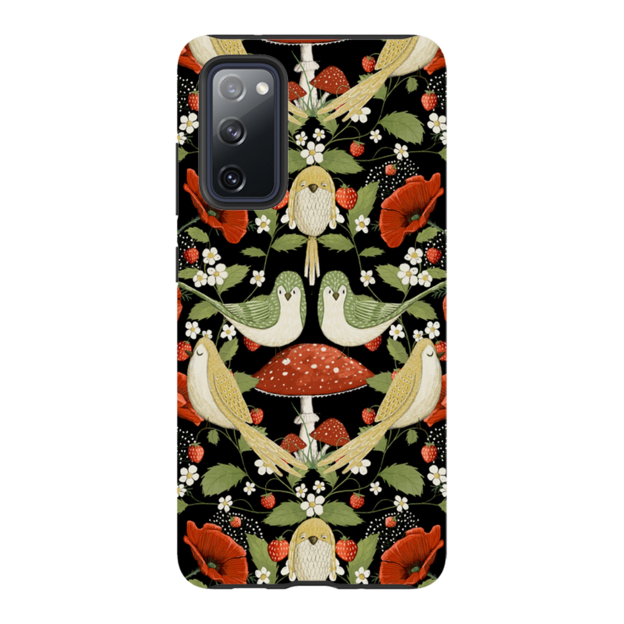 Samsung Tough  Case - Red Poppies By Maja Lindberg