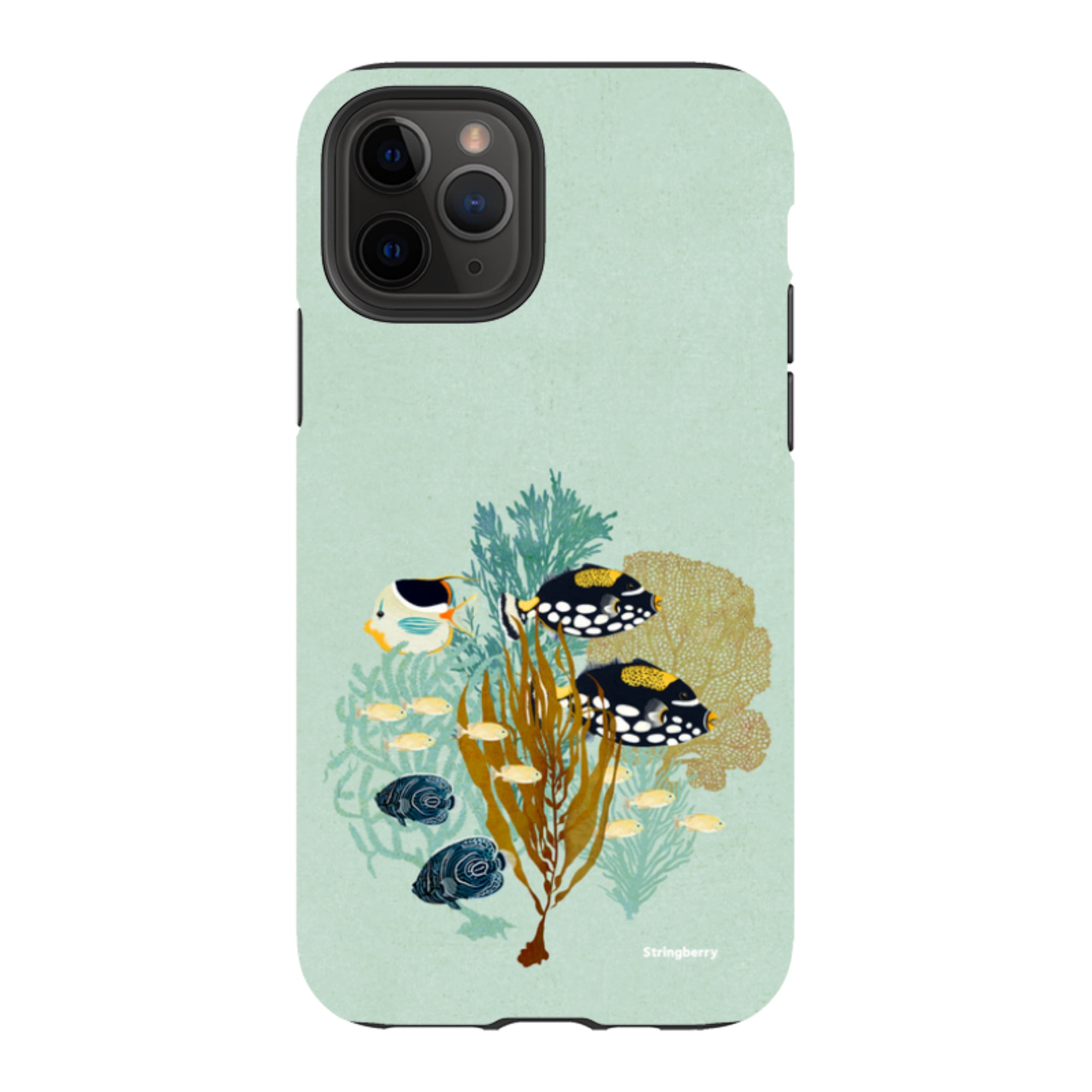 iPhone Tough Case - Fish Town By Katherine Quinn