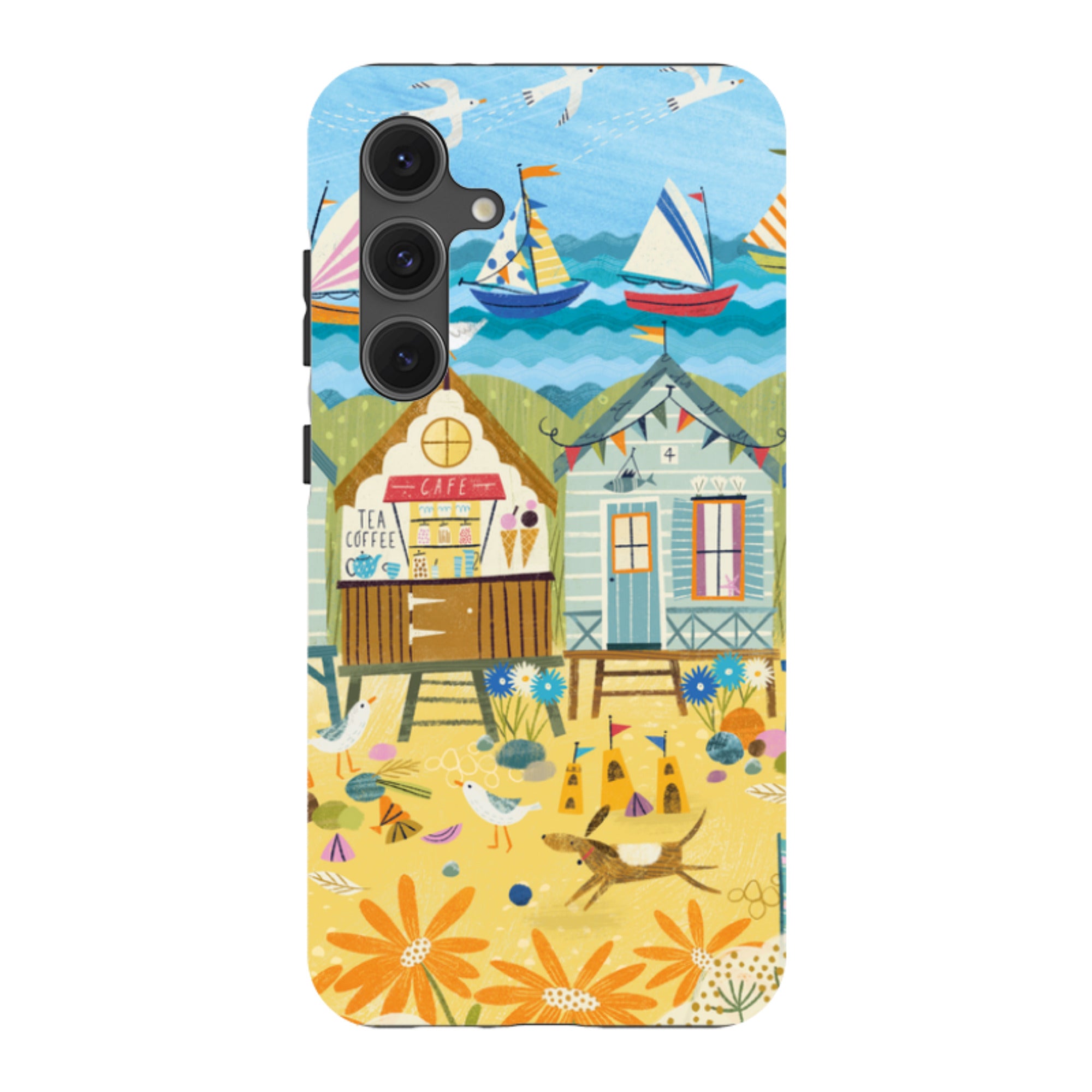 Samsung Tough  Case - Beachy Days 2 By Ali Brookes