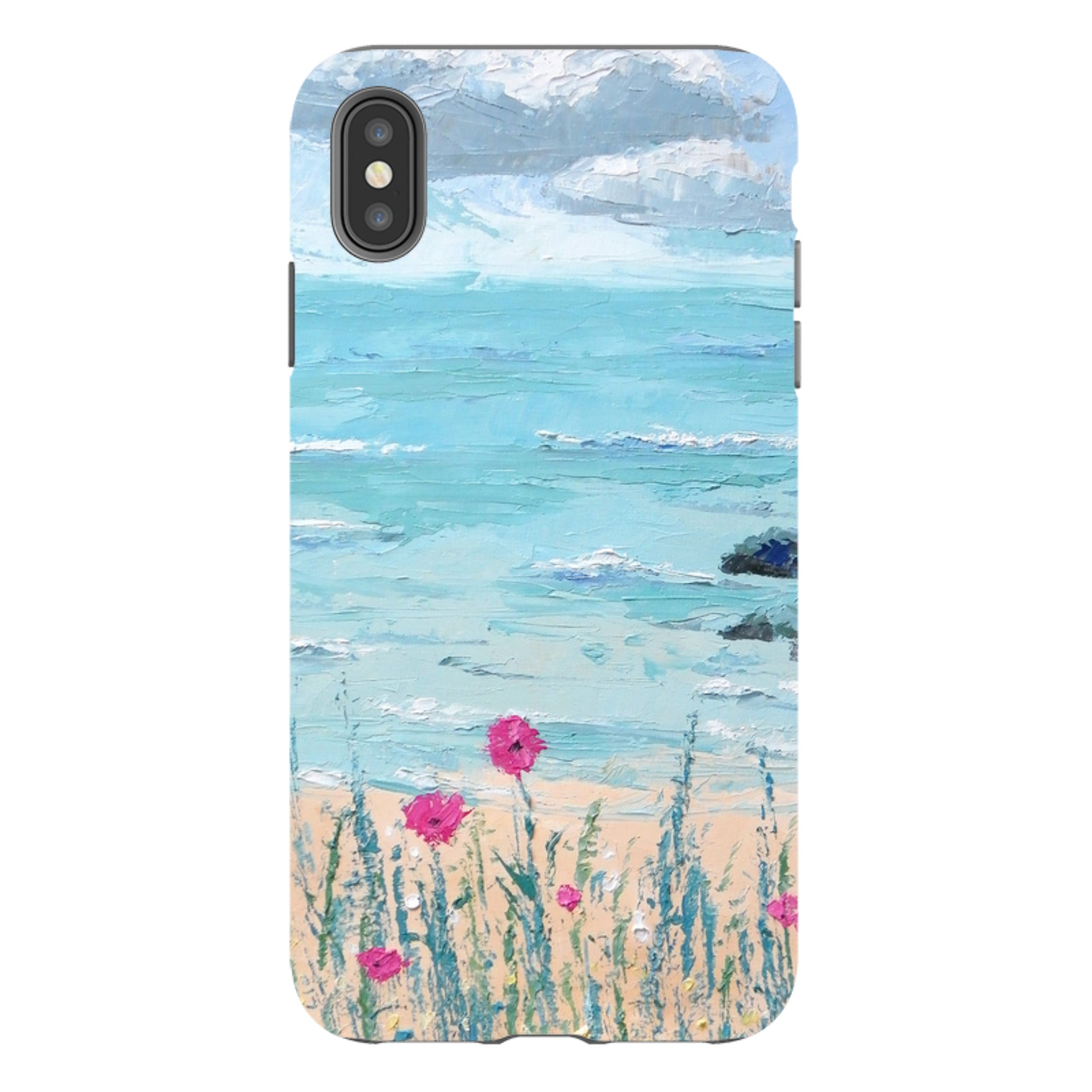 iPhone Tough Case - Seascape By Mary Stubberfield