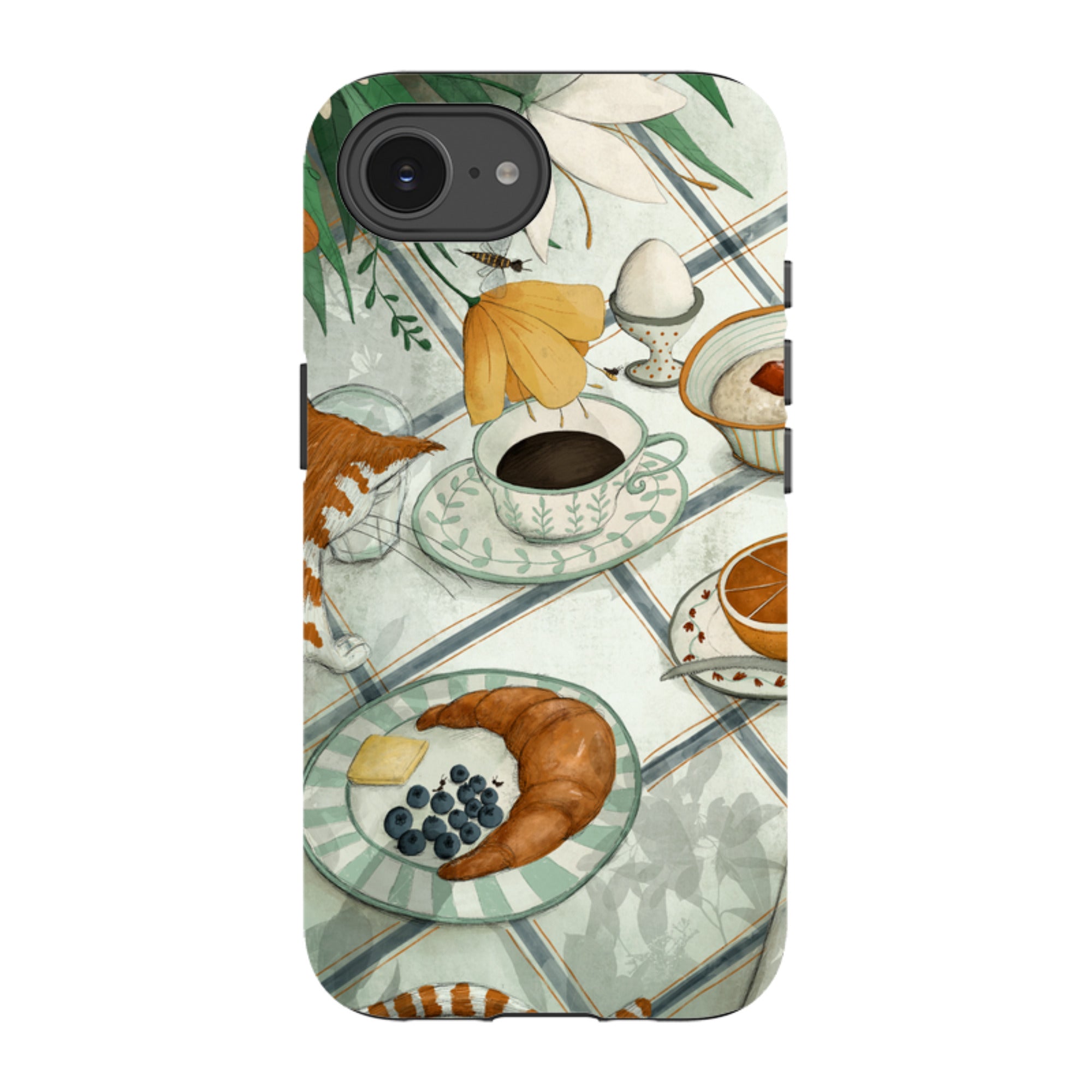 iPhone Tough Case - Hungry Friends By Maja Lindberg