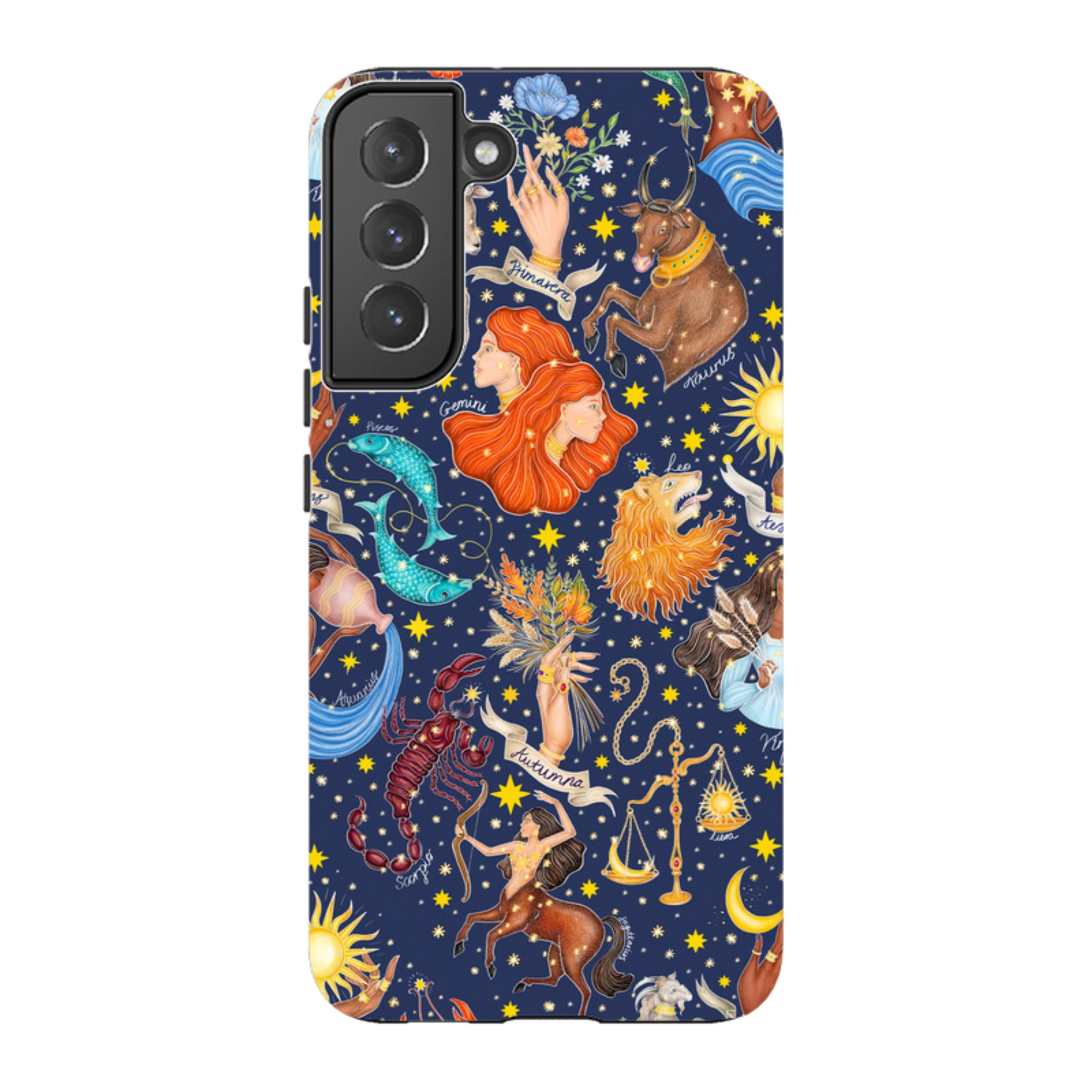 Samsung Tough Case - Zodiac Composite By Catherine Rowe