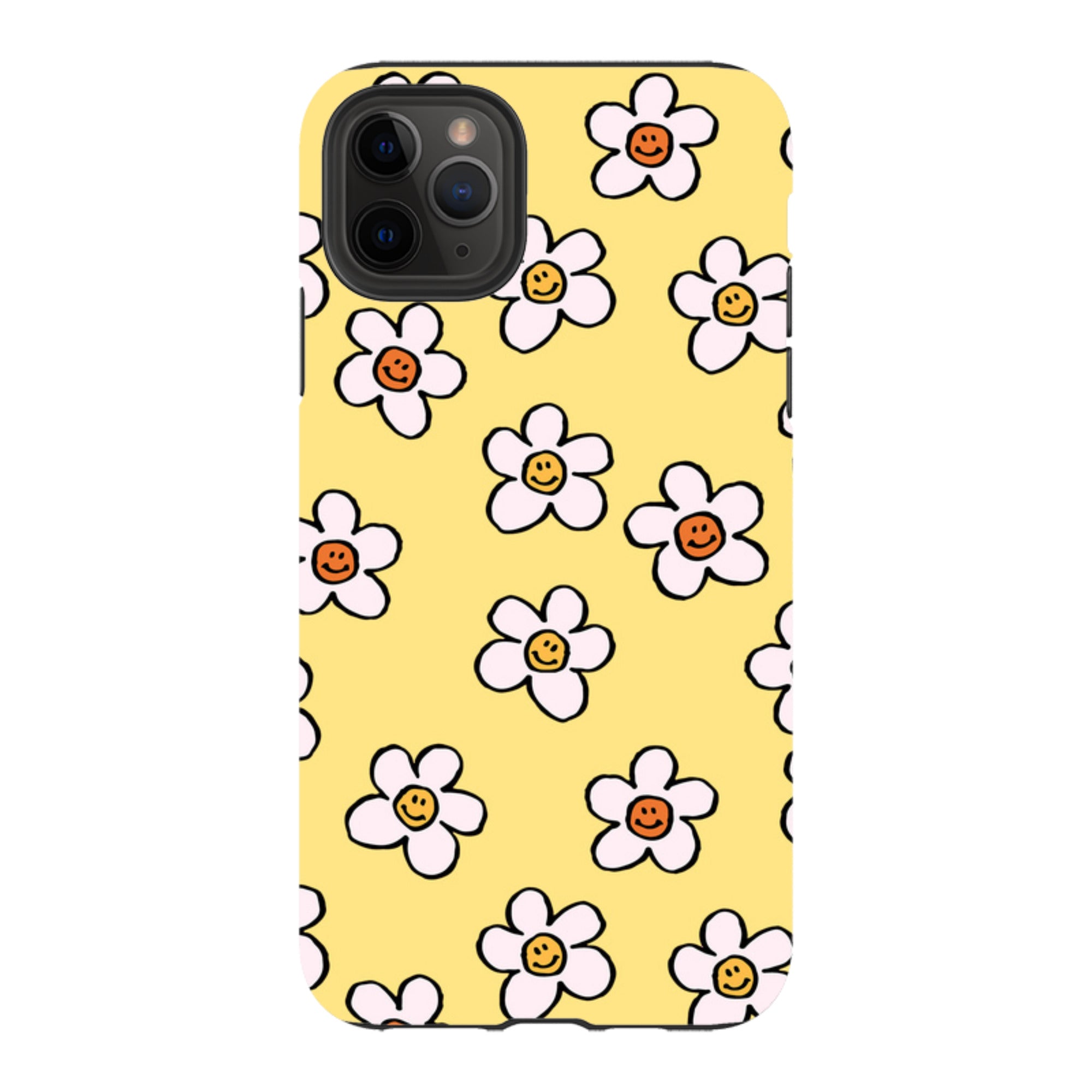 iPhone Tough Case - Smiley Mellow Yellow