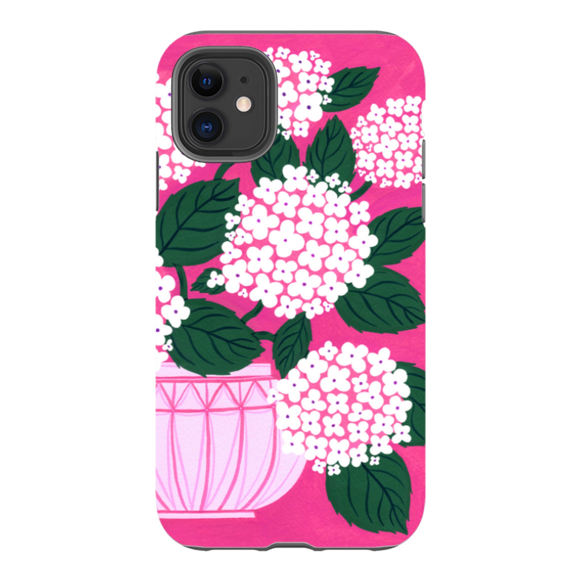 iPhone Tough Case - Hydrangea By Madalina Andronic