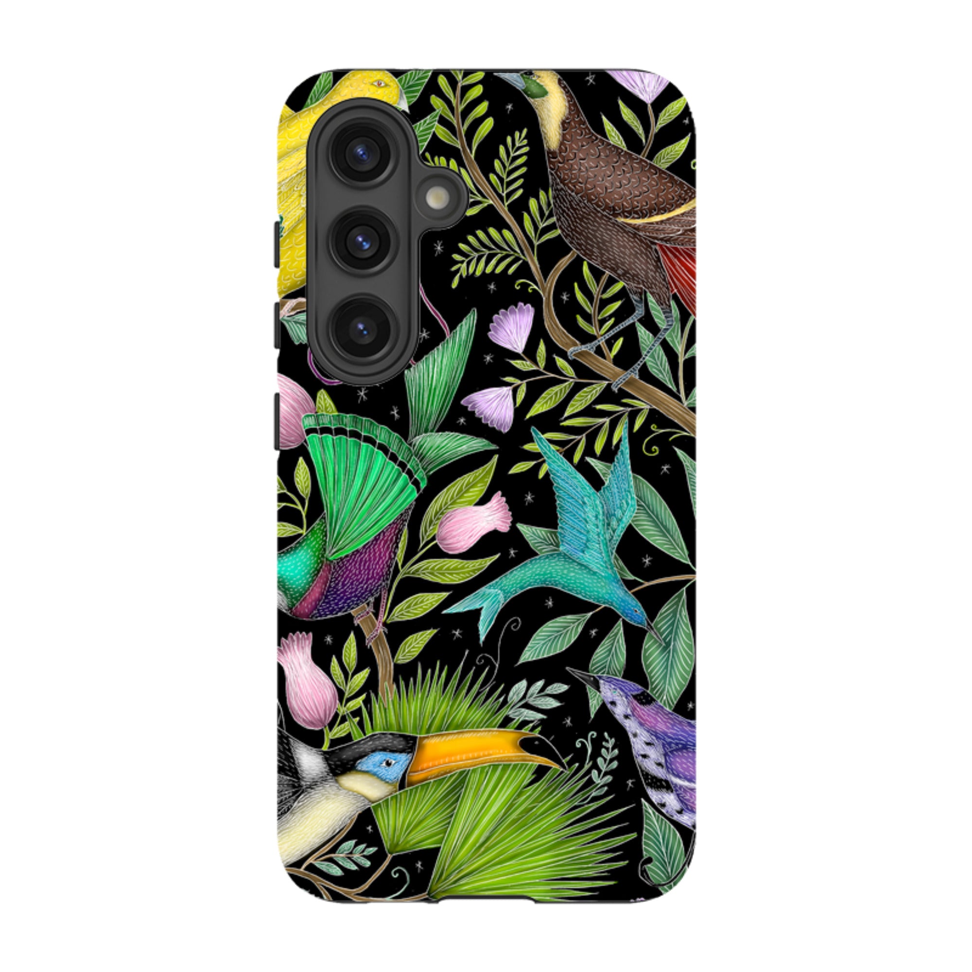 Samsung Tough Case - Exotic Birds By Catherine Rowe