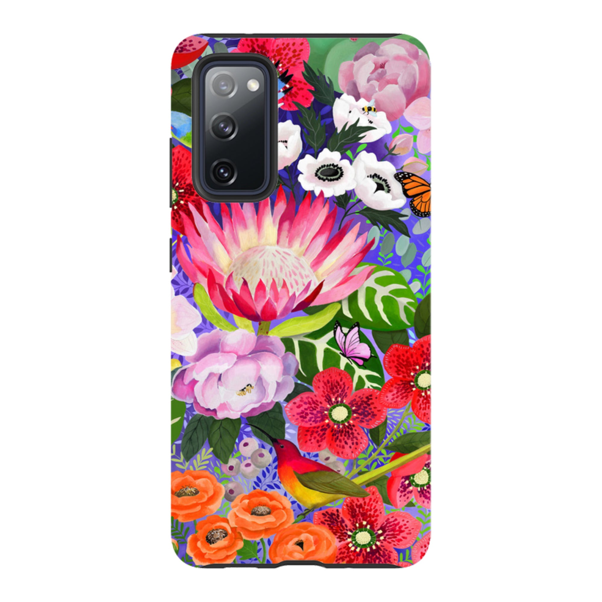 Samsung Tough Case - Exotic Birds By Bex Parkin