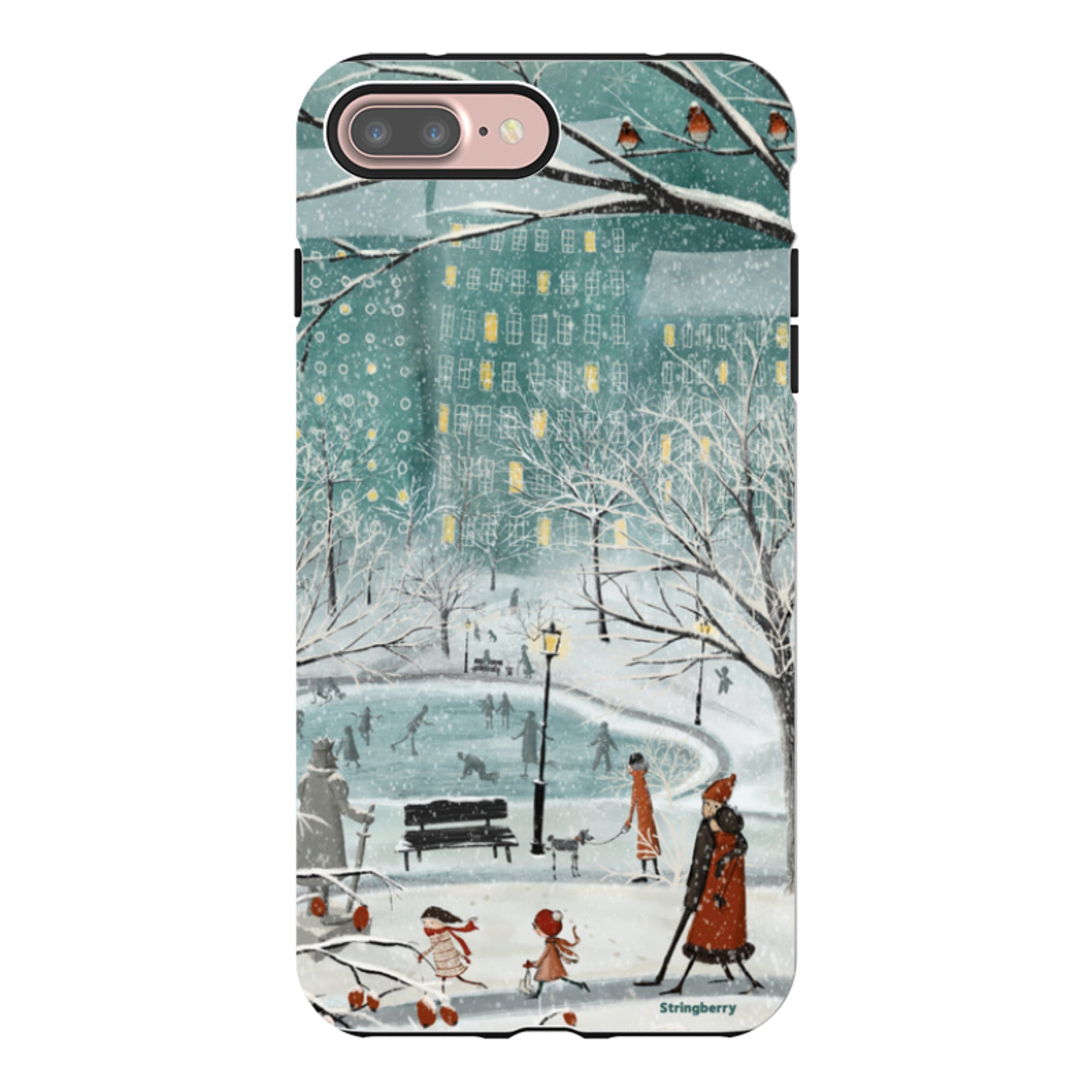iPhone Tough Case - Walk In The Park By Maja Lindberg
