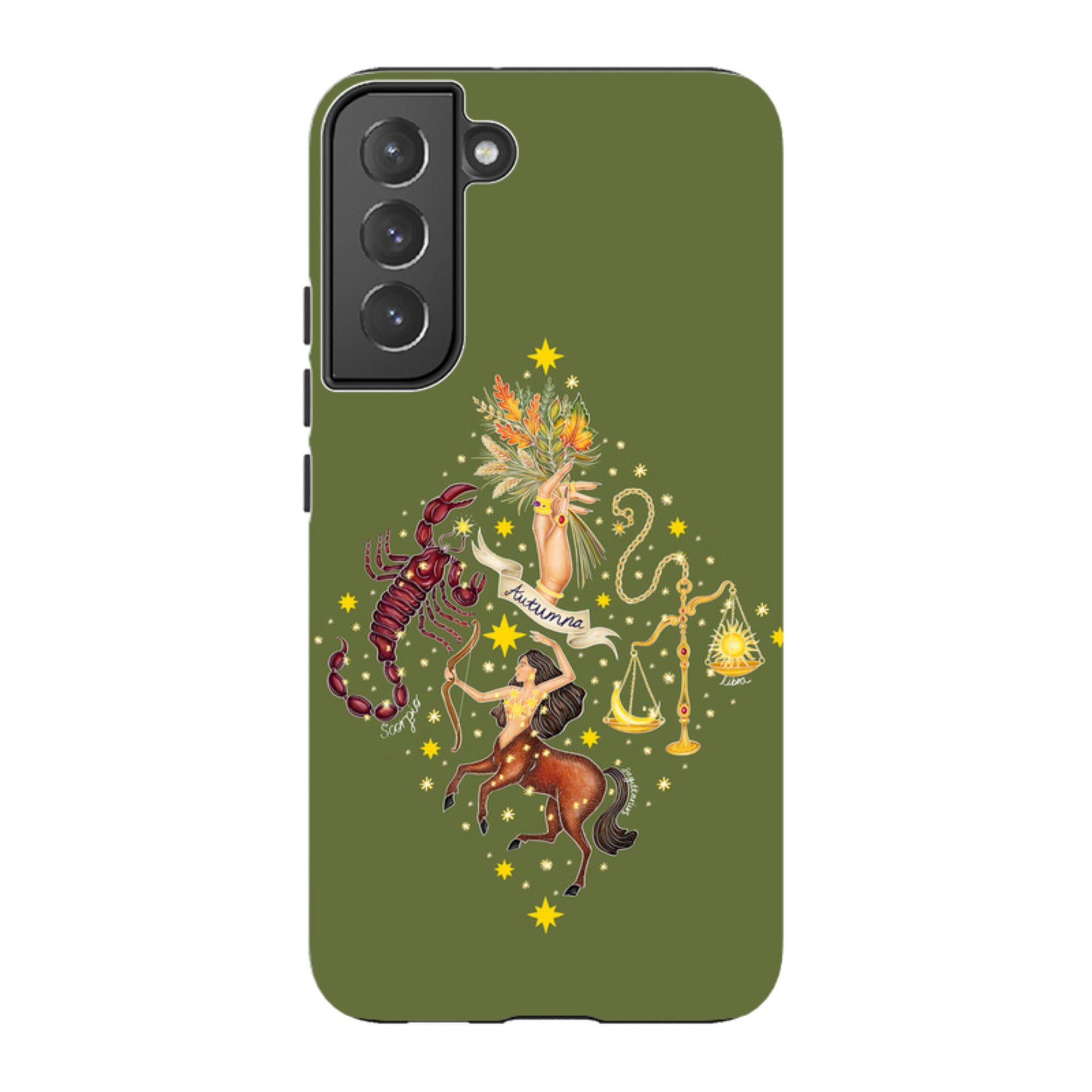 Samsung Tough Case - Autumn Zodiac By Catherine Rowe