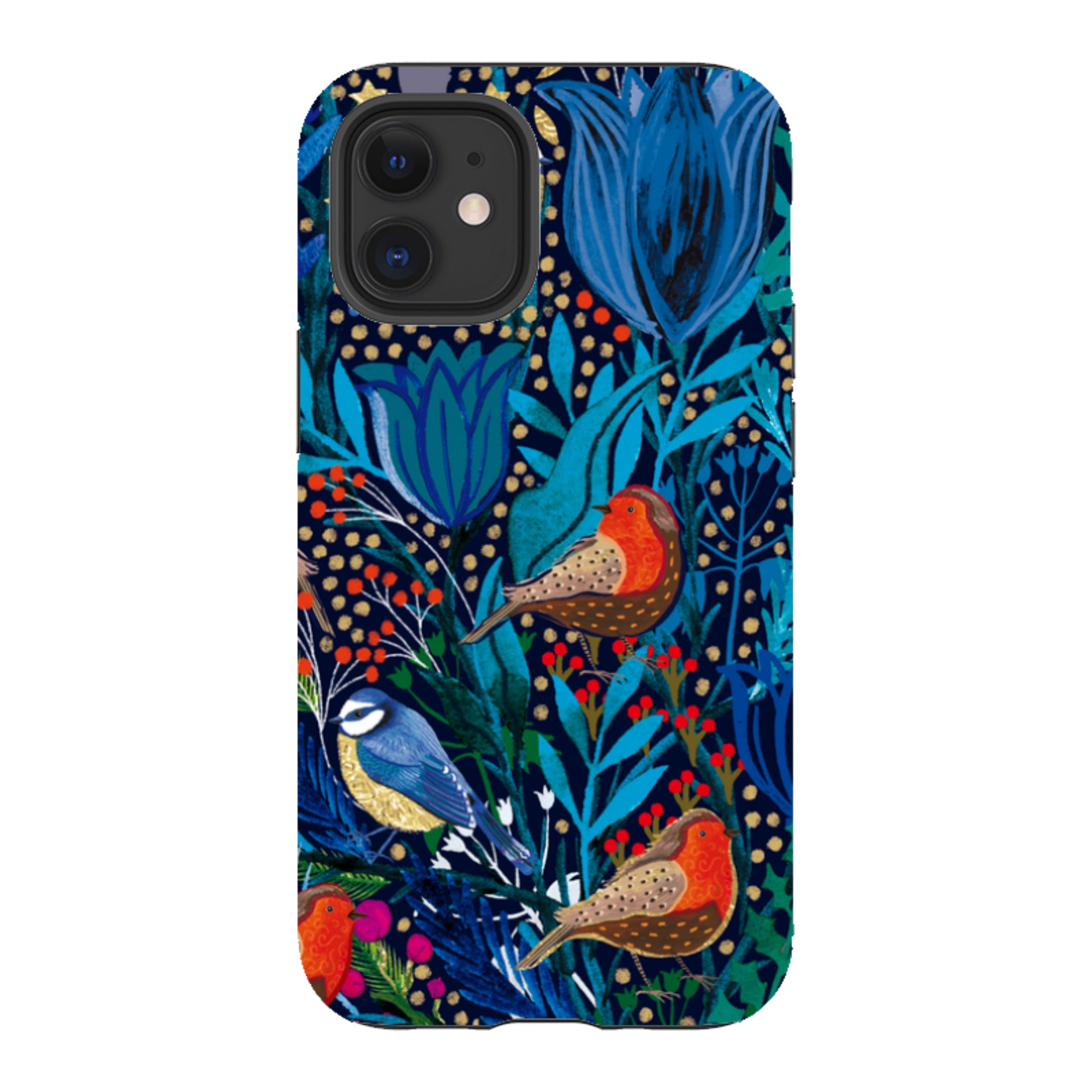 iPhone Tough Case - Xmas Robin IV By Emma Frances Grant
