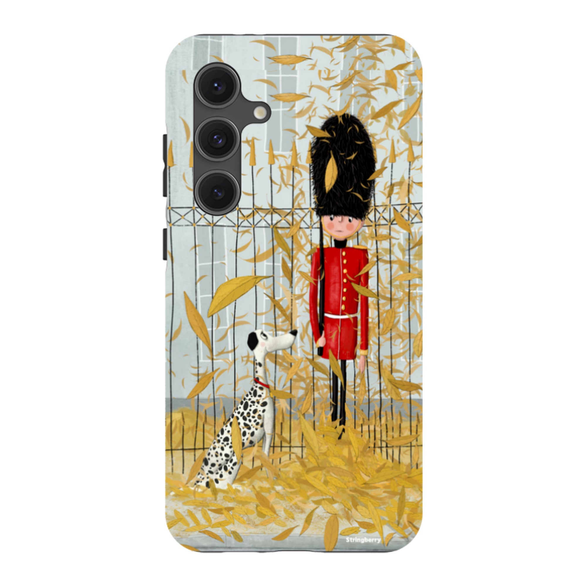 Samsung Tough Case - London In Leaves By Maja Lindberg