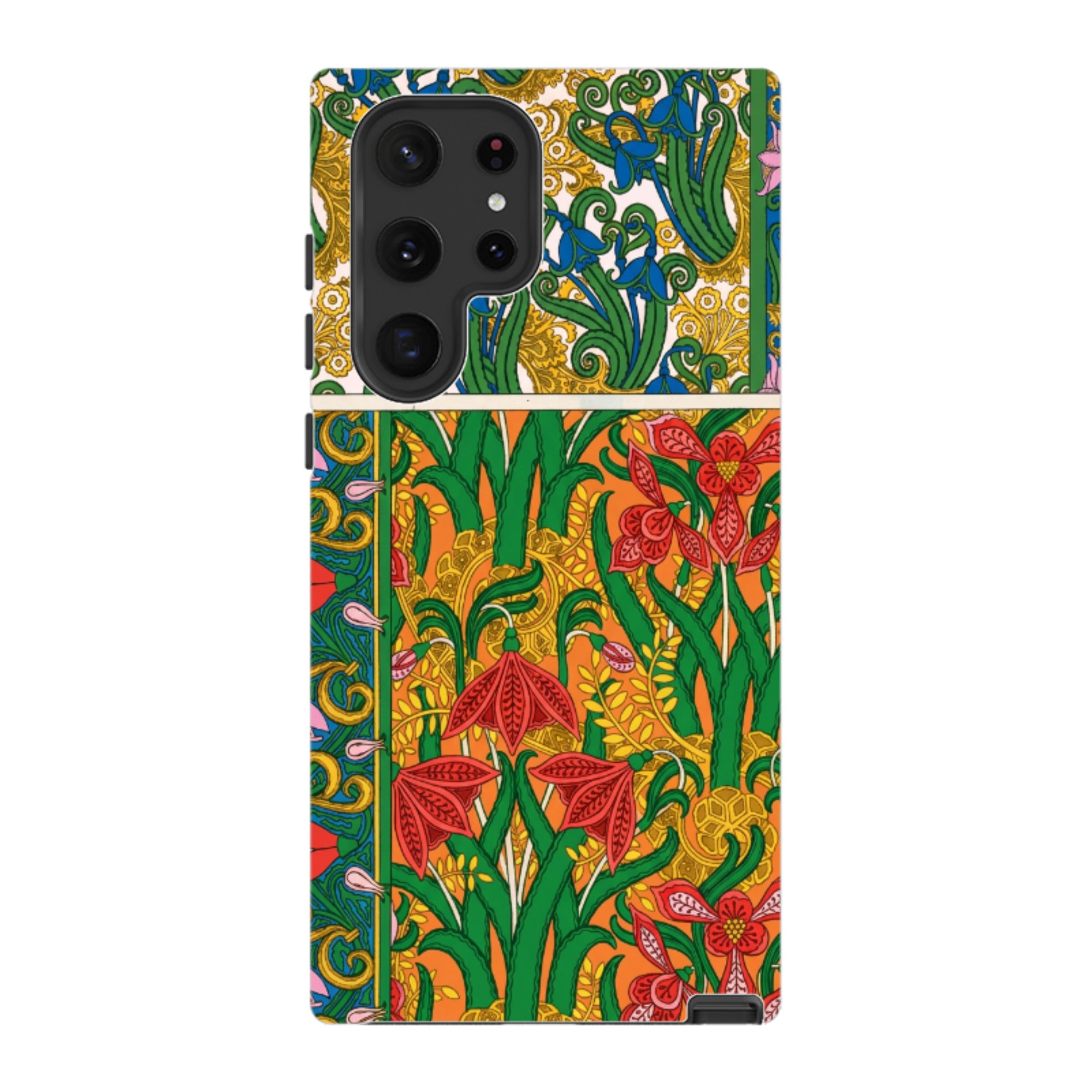 Samsung Tough Case - Vintage Art Nouveau Lily