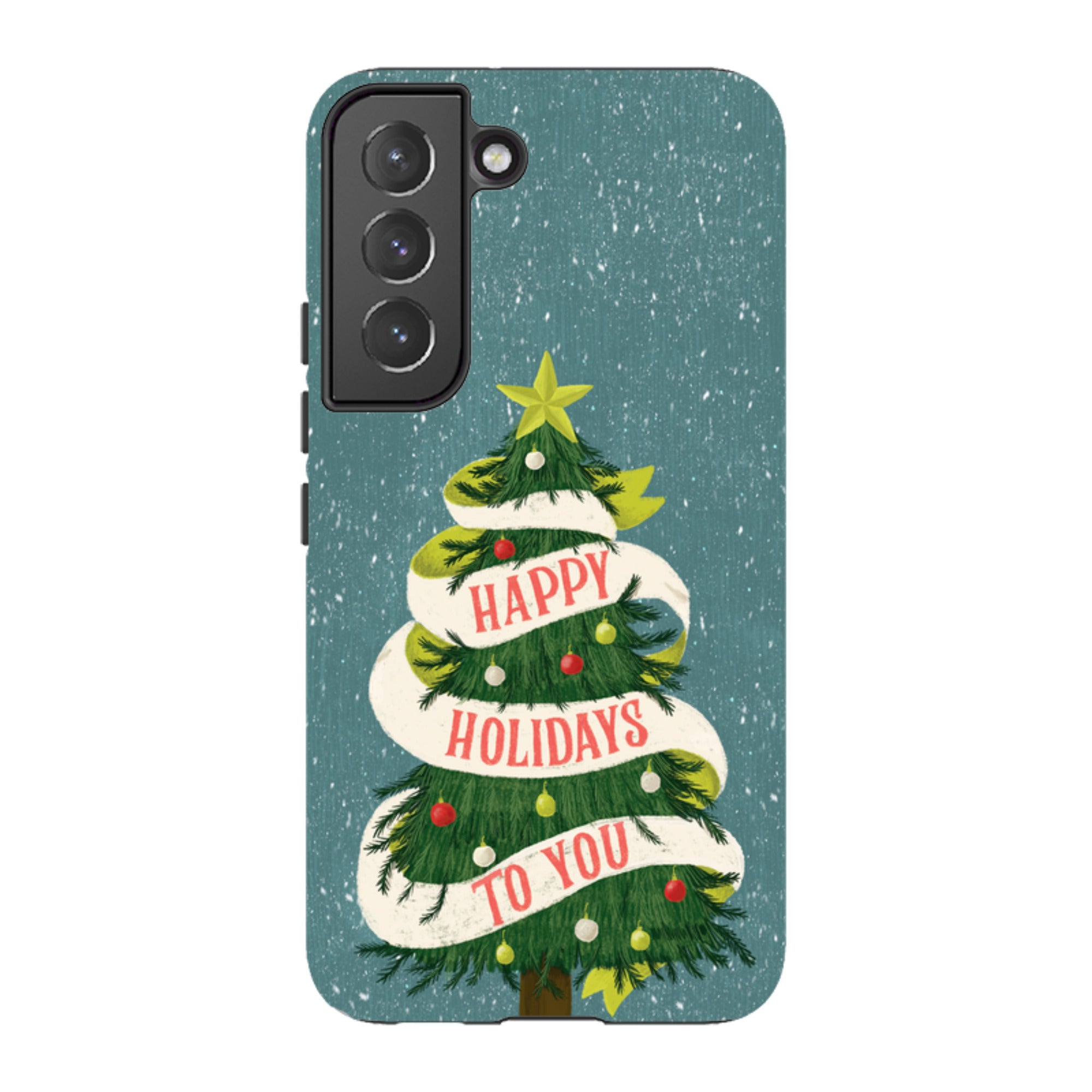 Samsung Tough Case - Happy Holidays By Abby Jacobs