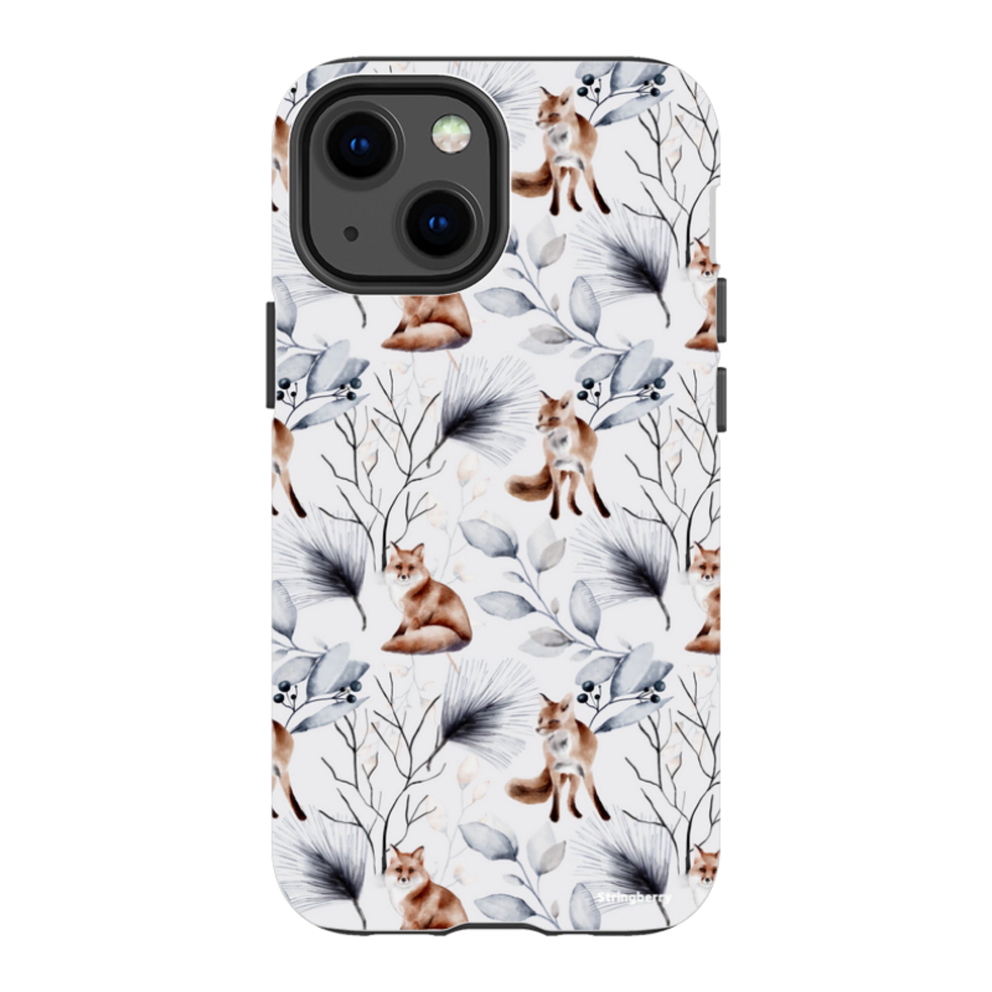 iPhone Tough Case - Foxy Xmas II