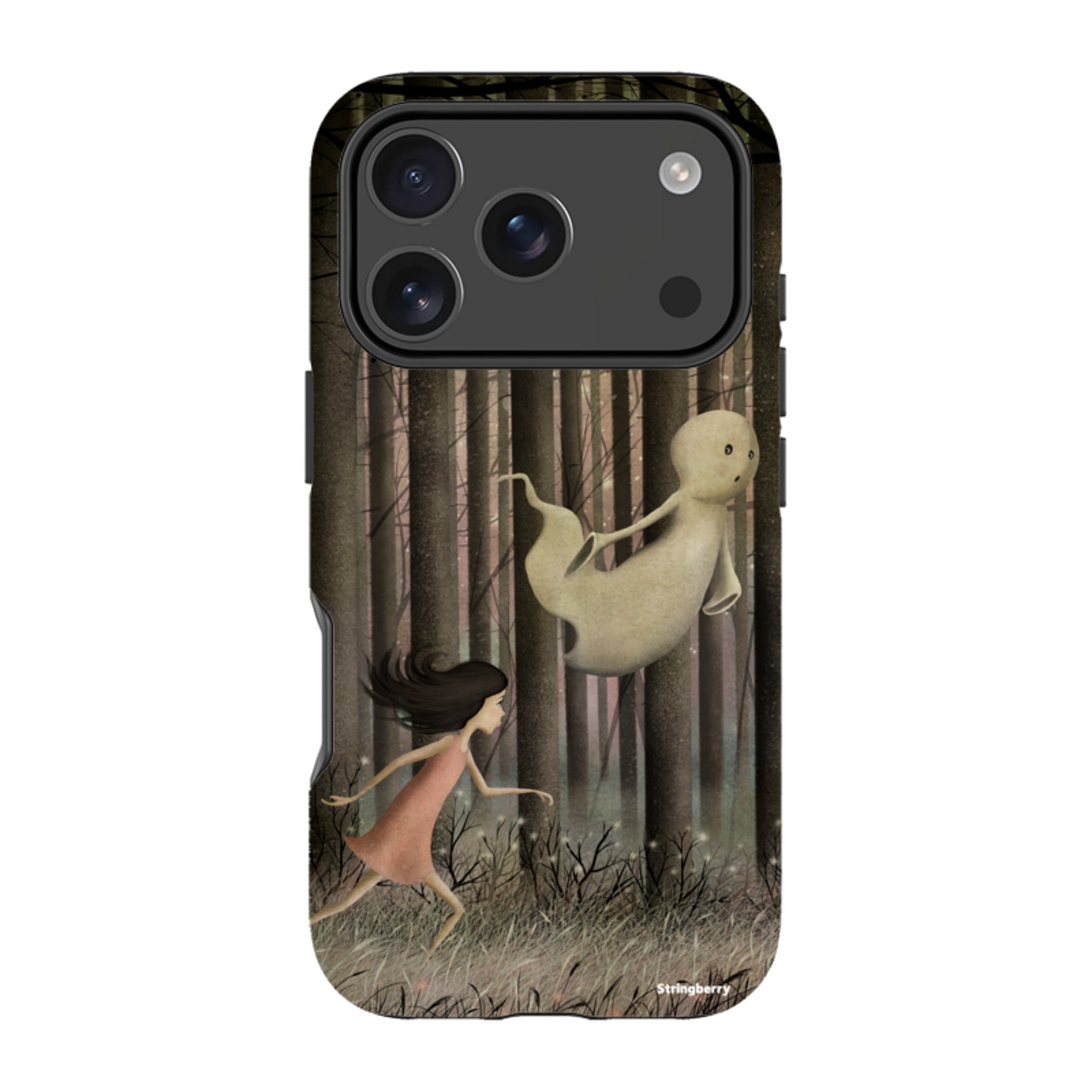iPhone Tough Case - Little Ghost By Maja Lindberg