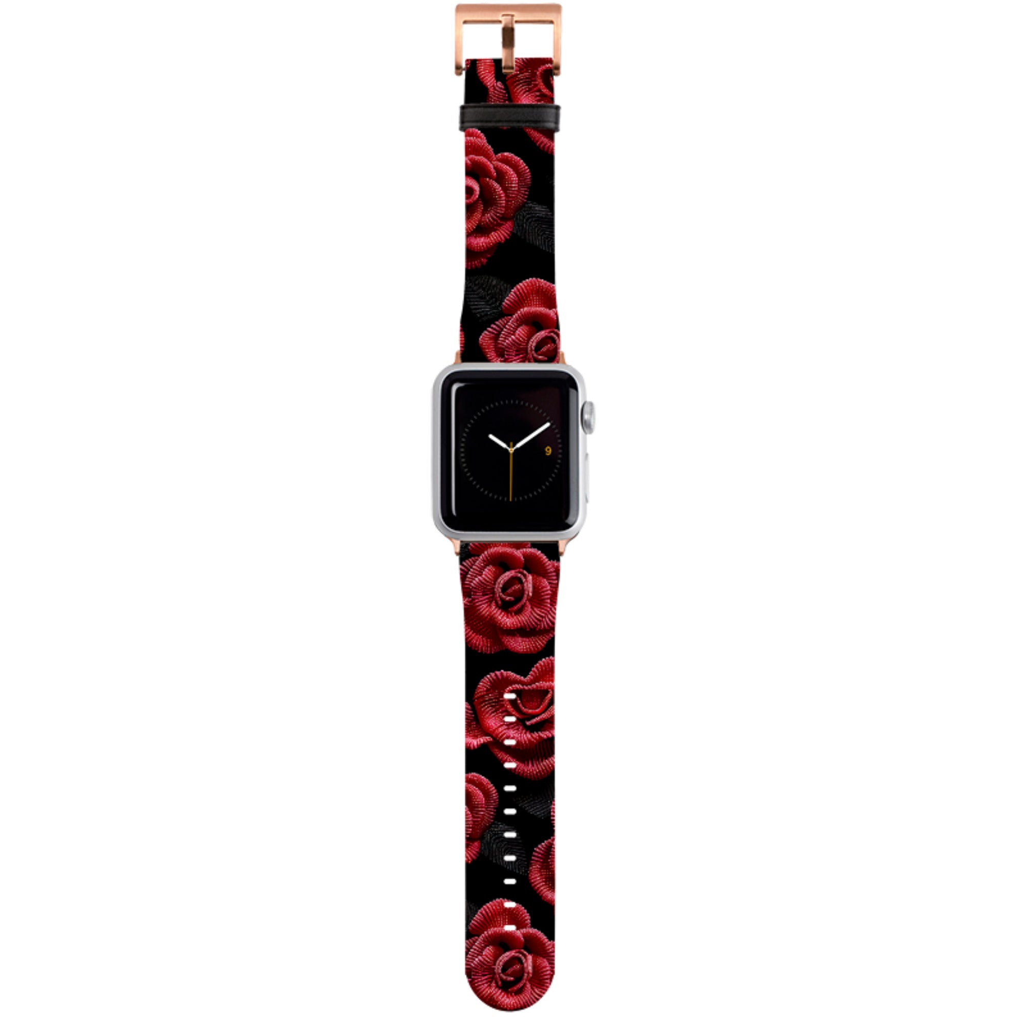 Dark Roses II Apple Watch Strap