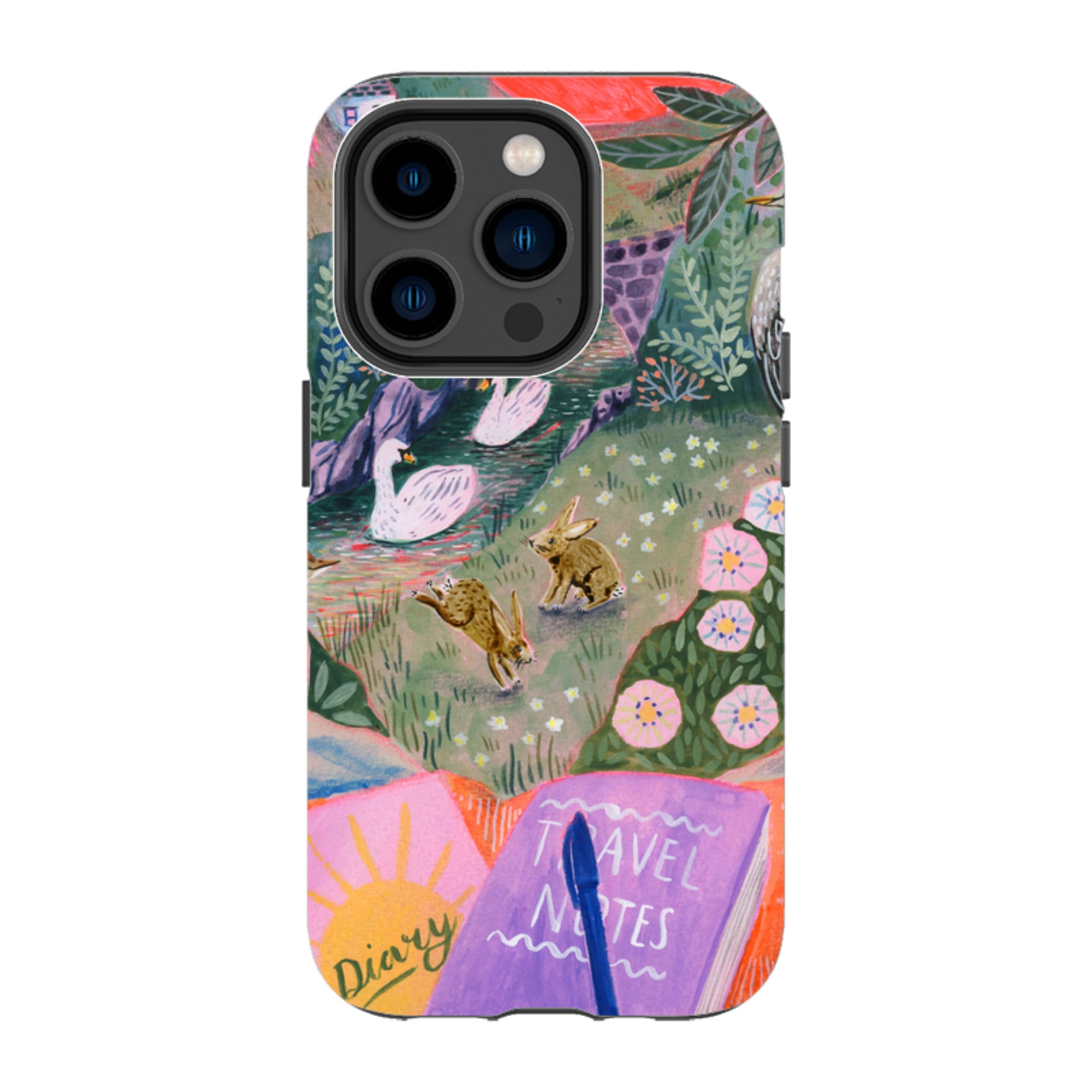 iPhone Tough Case - Wanderlust Camping Trip By Lee Foster Wilson