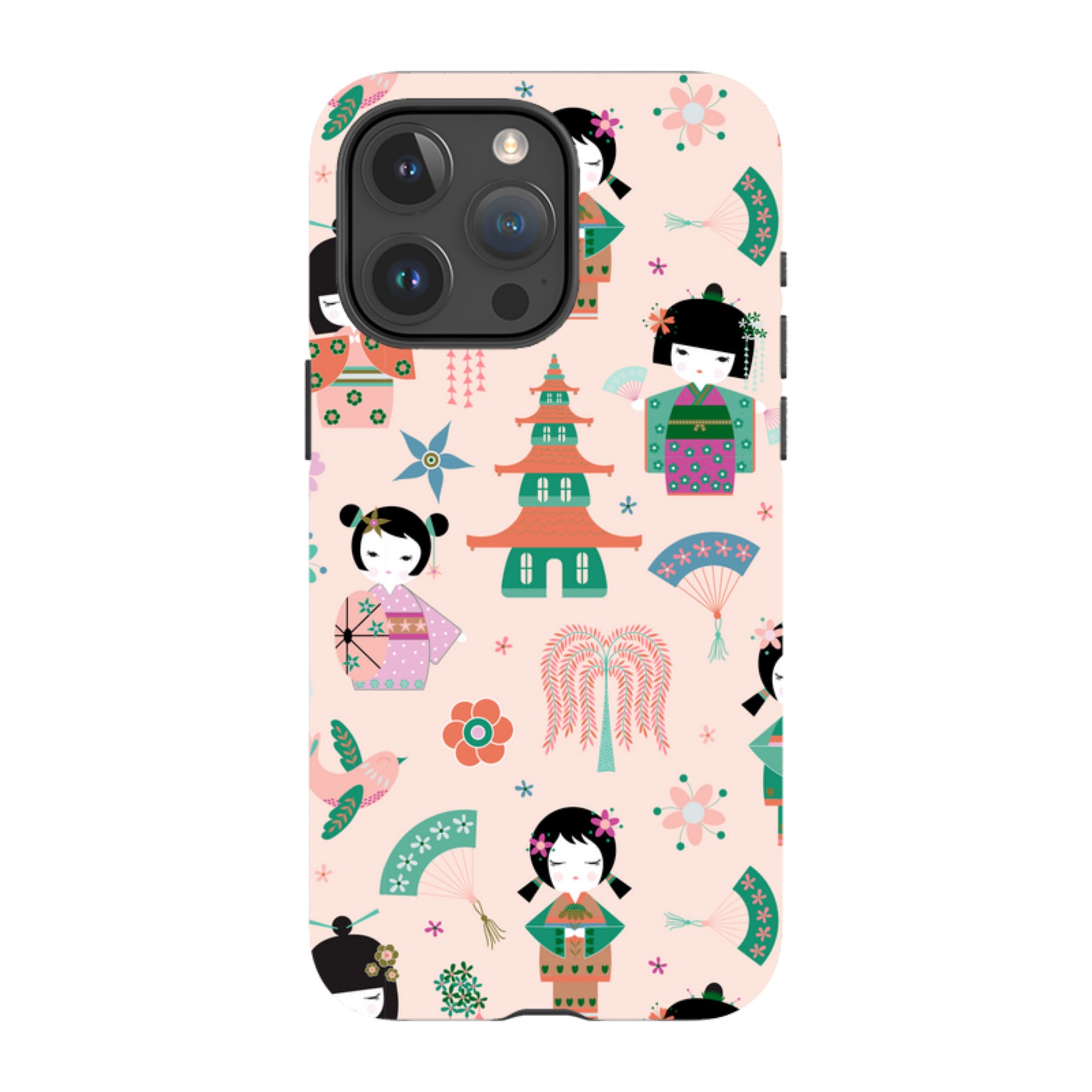iPhone Tough Case - Sakura II By Suzy Taylor